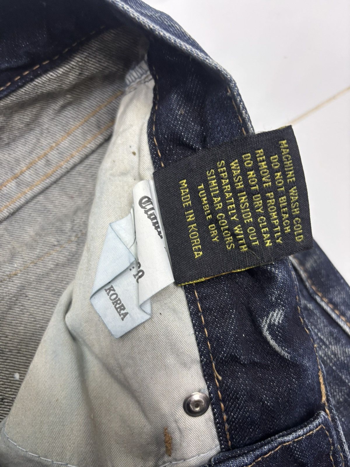 Affliction 🔥Vintage Skulls Denim Cloud72 Distressed Denim Jeans Lgb Size US 30 / EU 46 - 13 Thumbnail