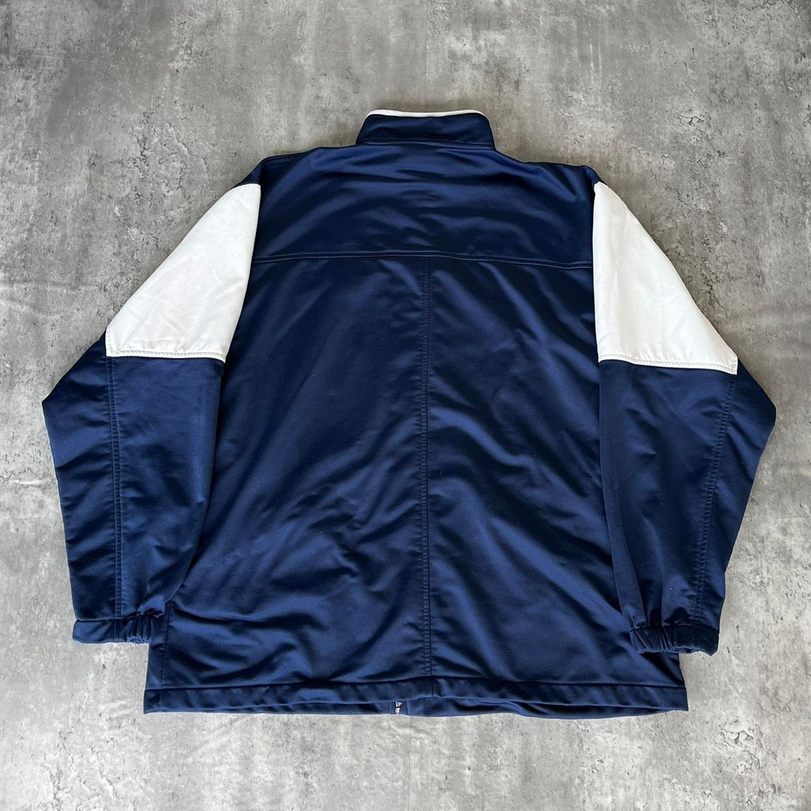 Starter × Vintage Crazy Vintage Y2K Starter Navy Blue Zip Up Outerwear Jacket Size US L / EU 52-54 / 3 - 2 Thumbnail