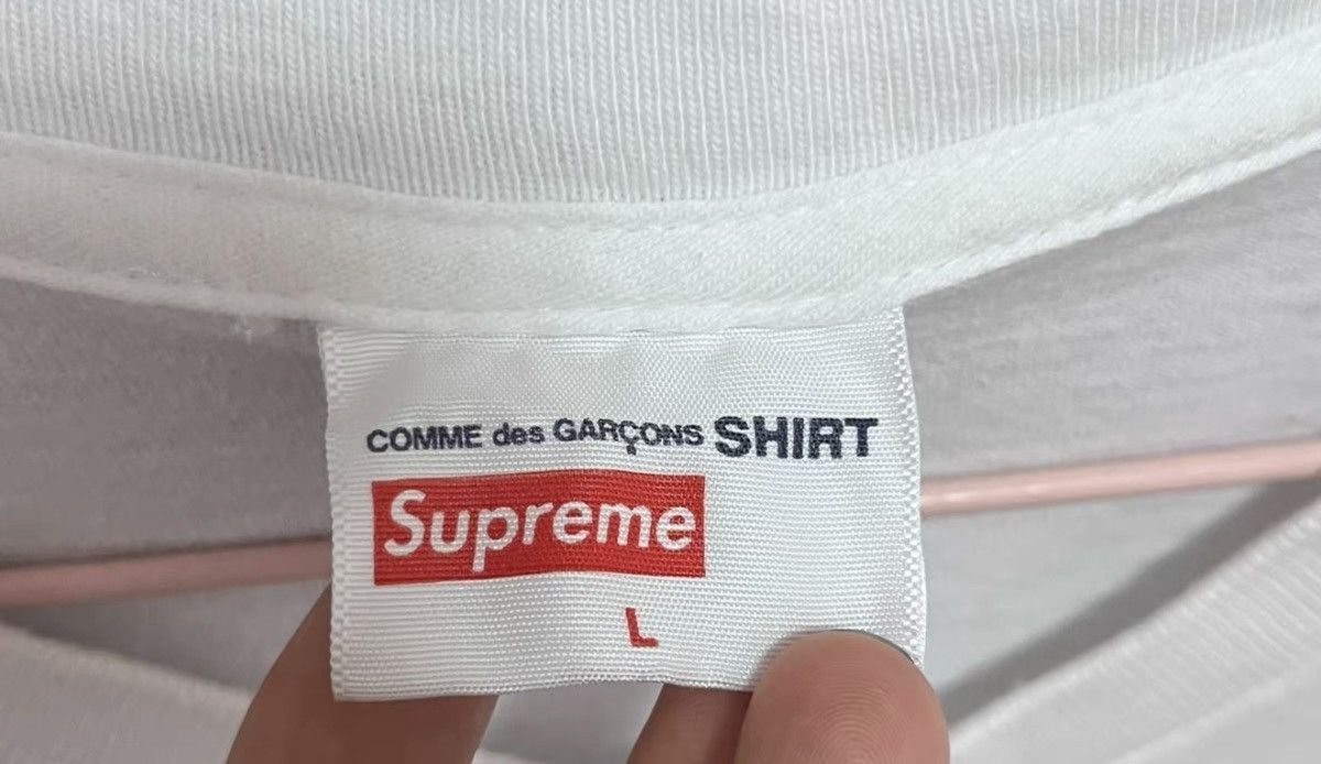 Supreme Supreme cdg comme des garcons shirt box logo Tee T-shirt Size US L / EU 52-54 / 3 - 2 Thumbnail