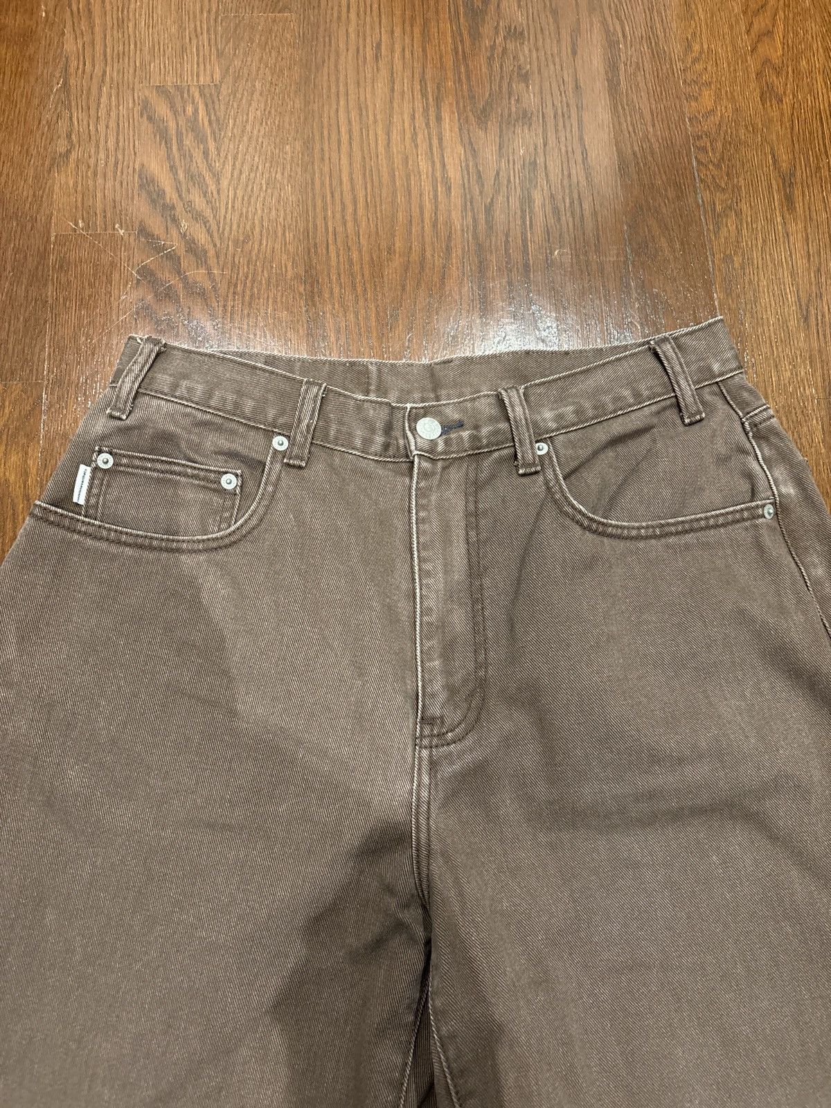 thisisneverthat Thisisneverthat Relaxed Jeans in Brown Size US 32 / EU 48 - 6 Thumbnail