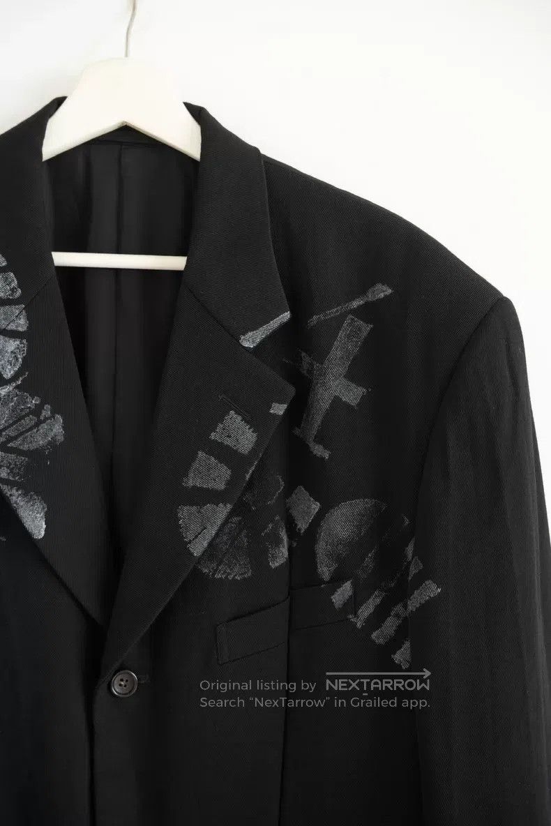 Comme des Garcons Comme Des Garcons Size L 95aw digital print suit with numbe Size 40R - 5 Thumbnail