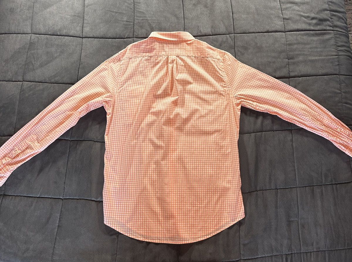 Vineyard Vines Vineyard Vines orange & white checkered shirt Size US M / EU 48-50 / 2 - 3 Thumbnail