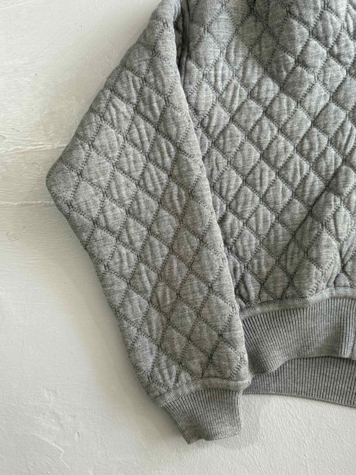 Hermes Hermes Quilted Cropped Zip Hoodie Size XS / US 0-2 / IT 36-38 - 3 Thumbnail