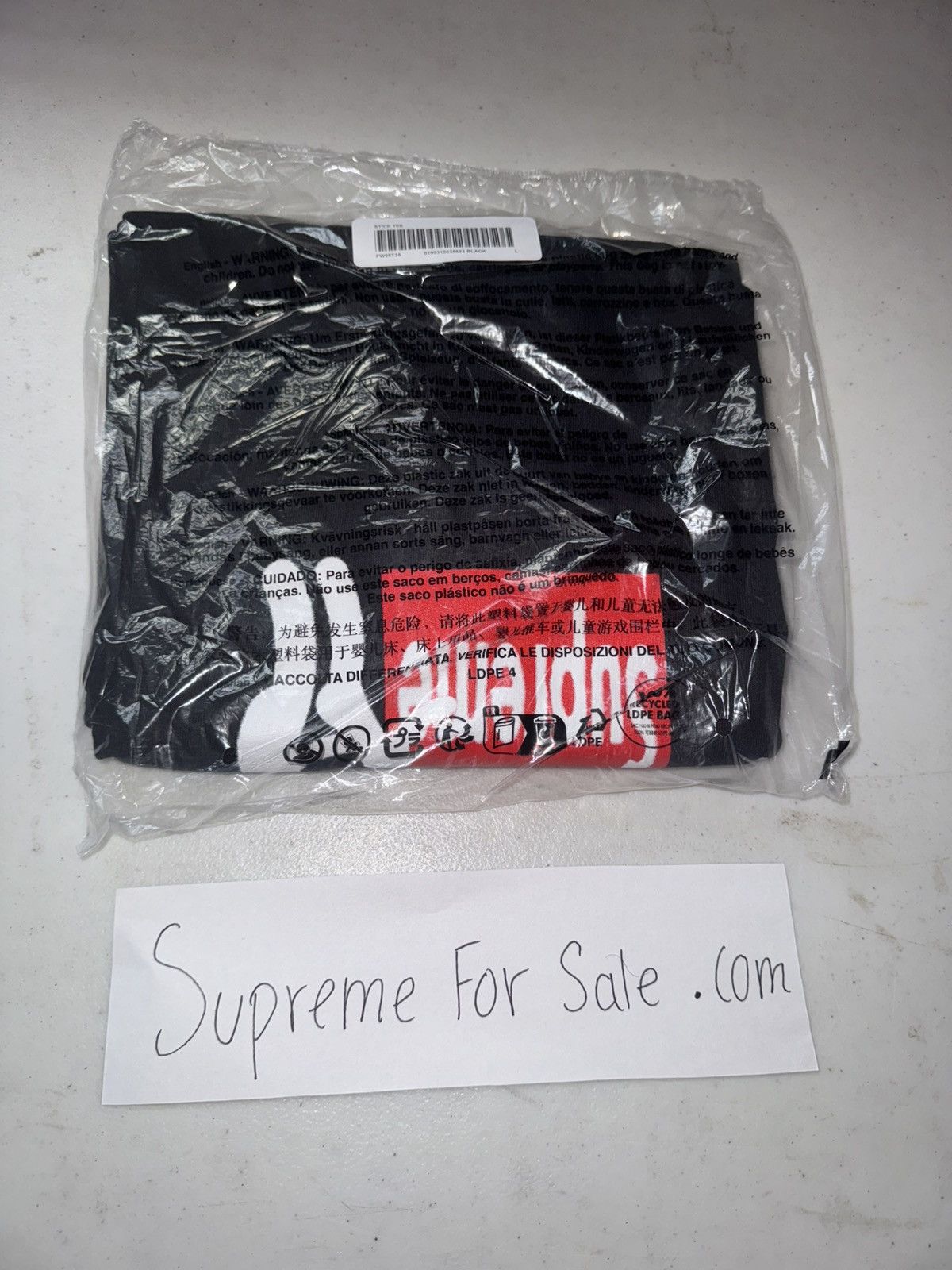 Supreme Supreme Stick Tee Size US L / EU 52-54 / 3 - 2 Thumbnail