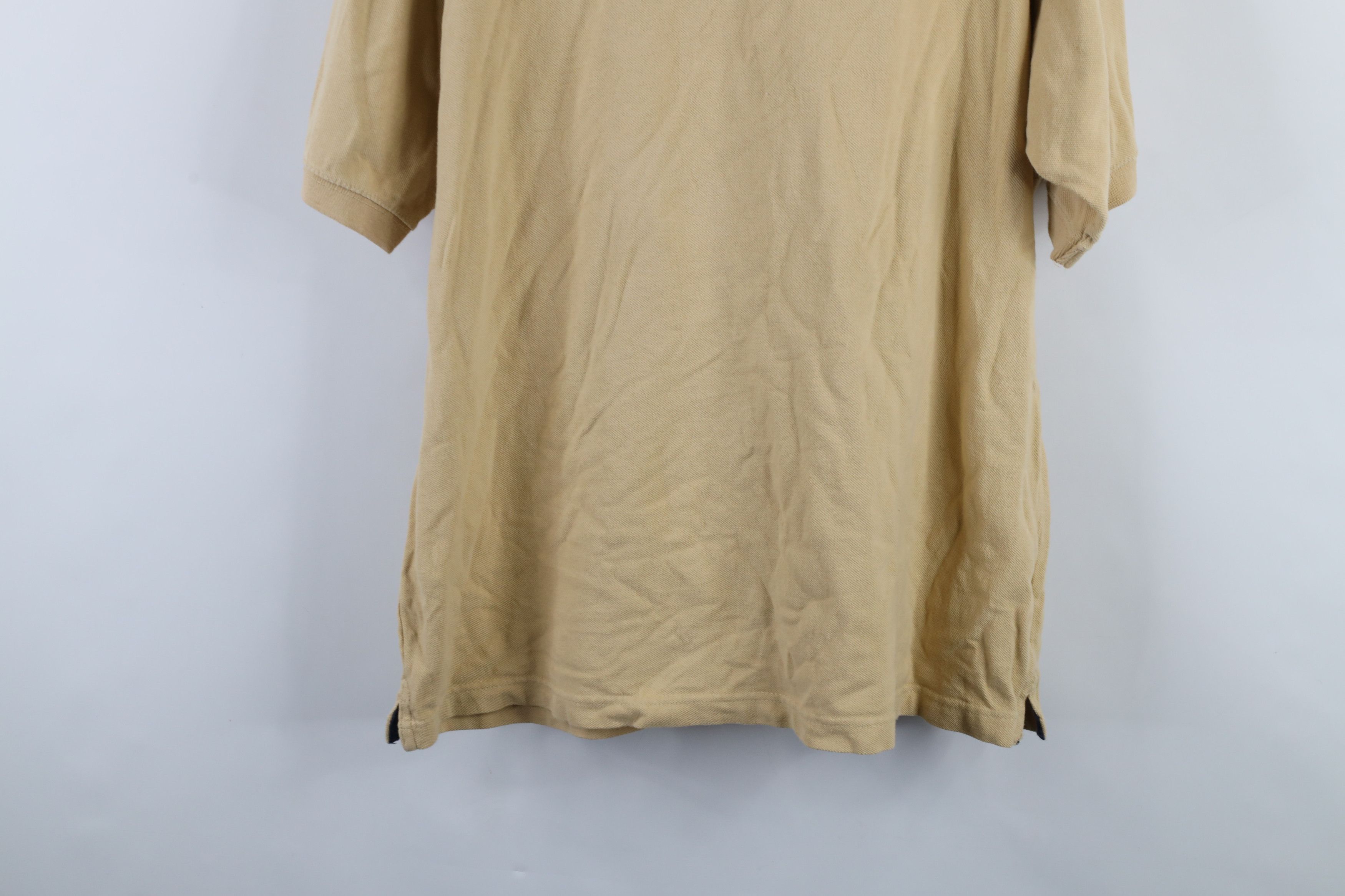 Vintage Vintage 90s Notre Dame University Irish Football Polo Gold Size US L / EU 52-54 / 3 - 12 Thumbnail