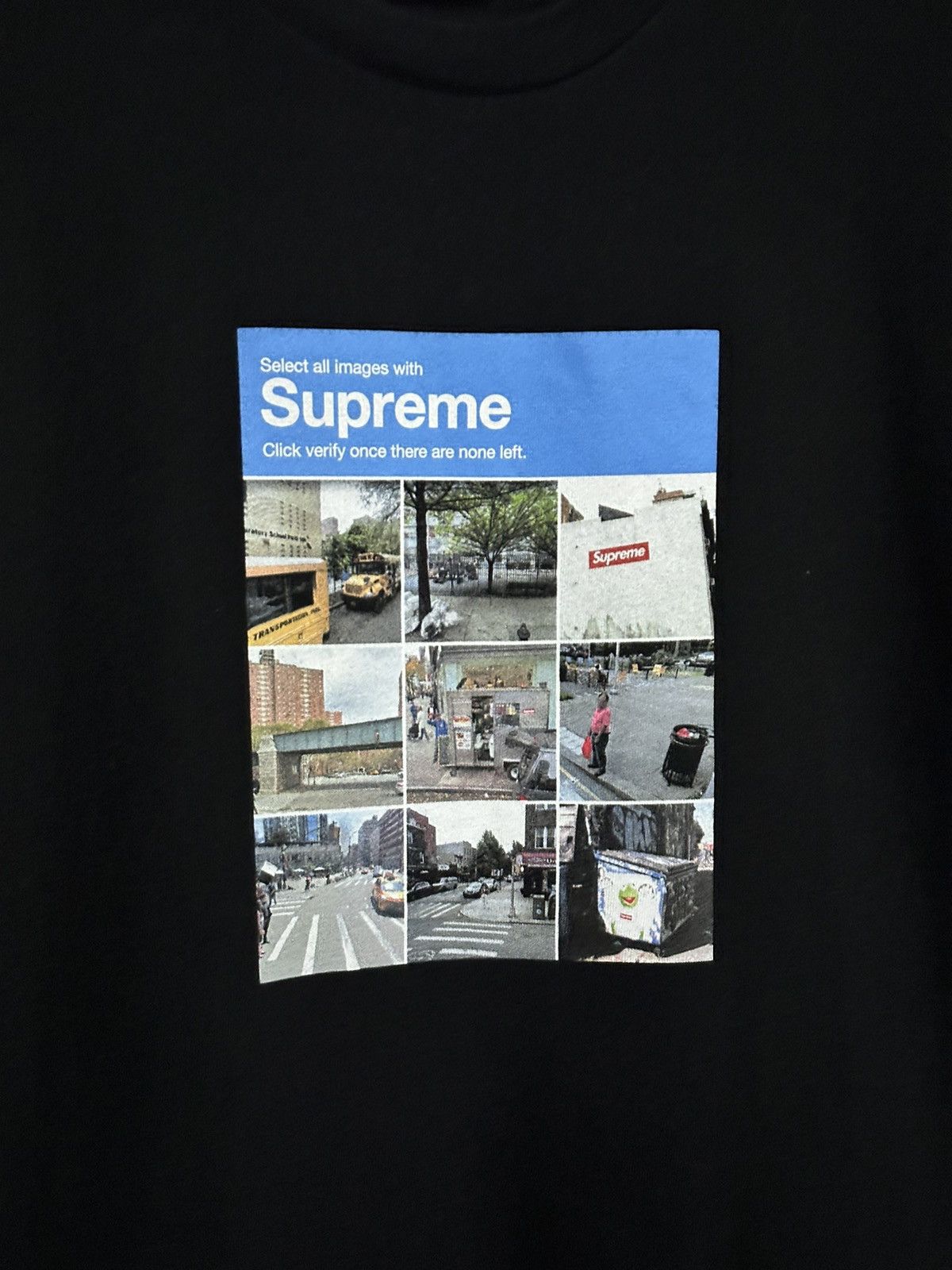 Supreme Supreme Verify Tee Size US M / EU 48-50 / 2 - 2 Thumbnail