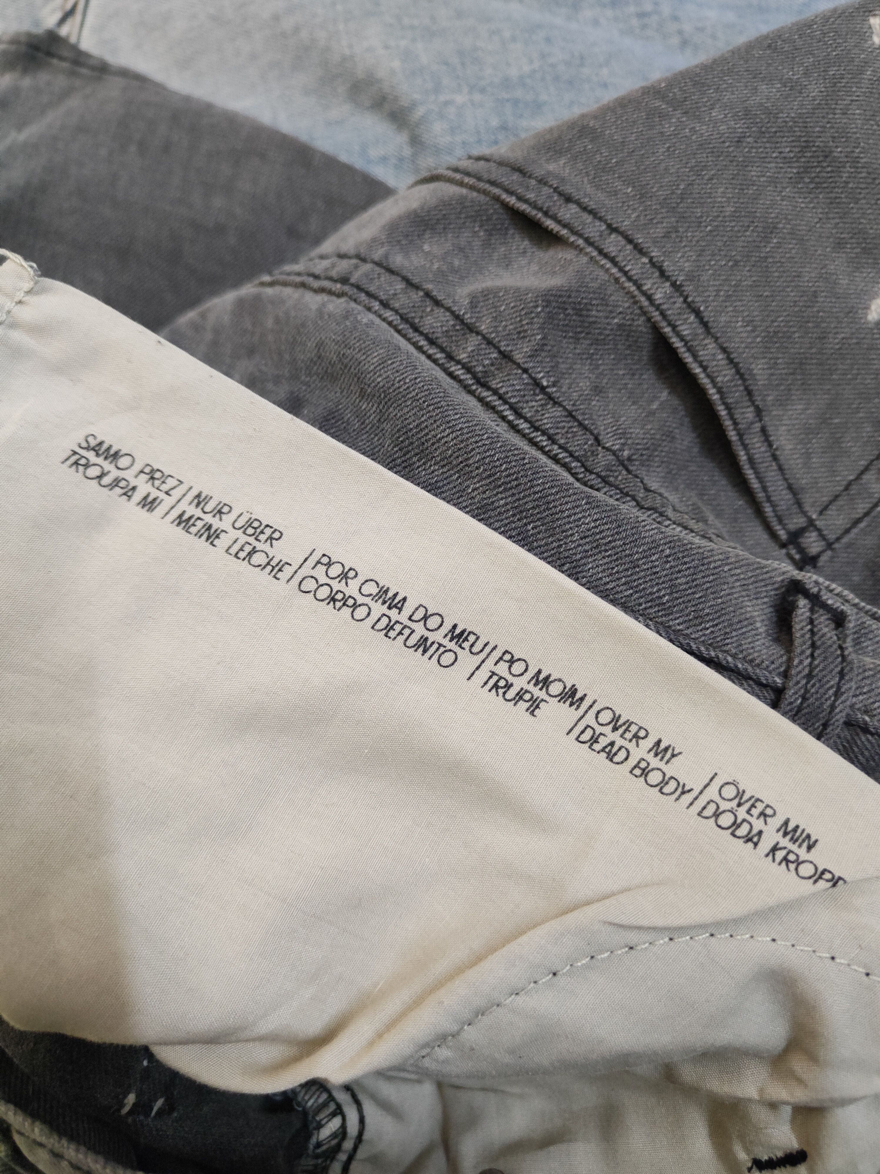Cheap Monday DL Cheap Monday Black Distressed Ripped denim Jeans #W1481 Size US 32 / EU 48 - 14 Thumbnail
