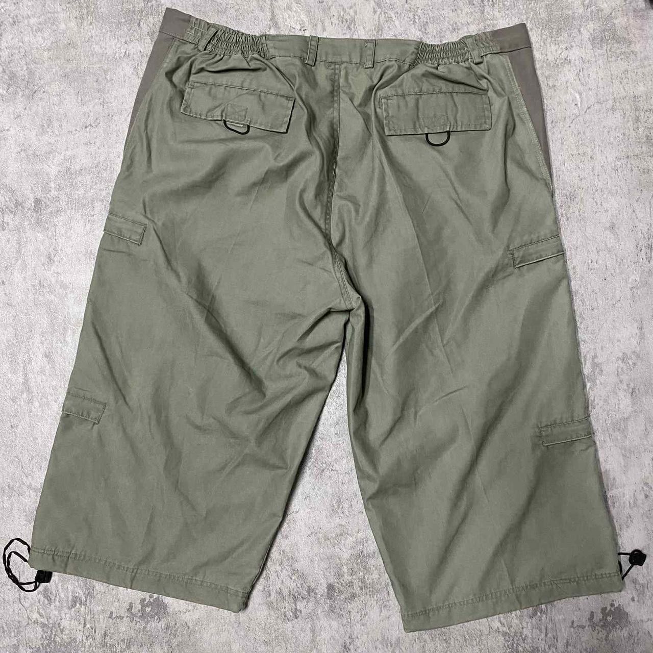 Other Khaki cargo shorts with adjustable waist #techwear #gorpcore Size US 36 / EU 52 - 4 Thumbnail