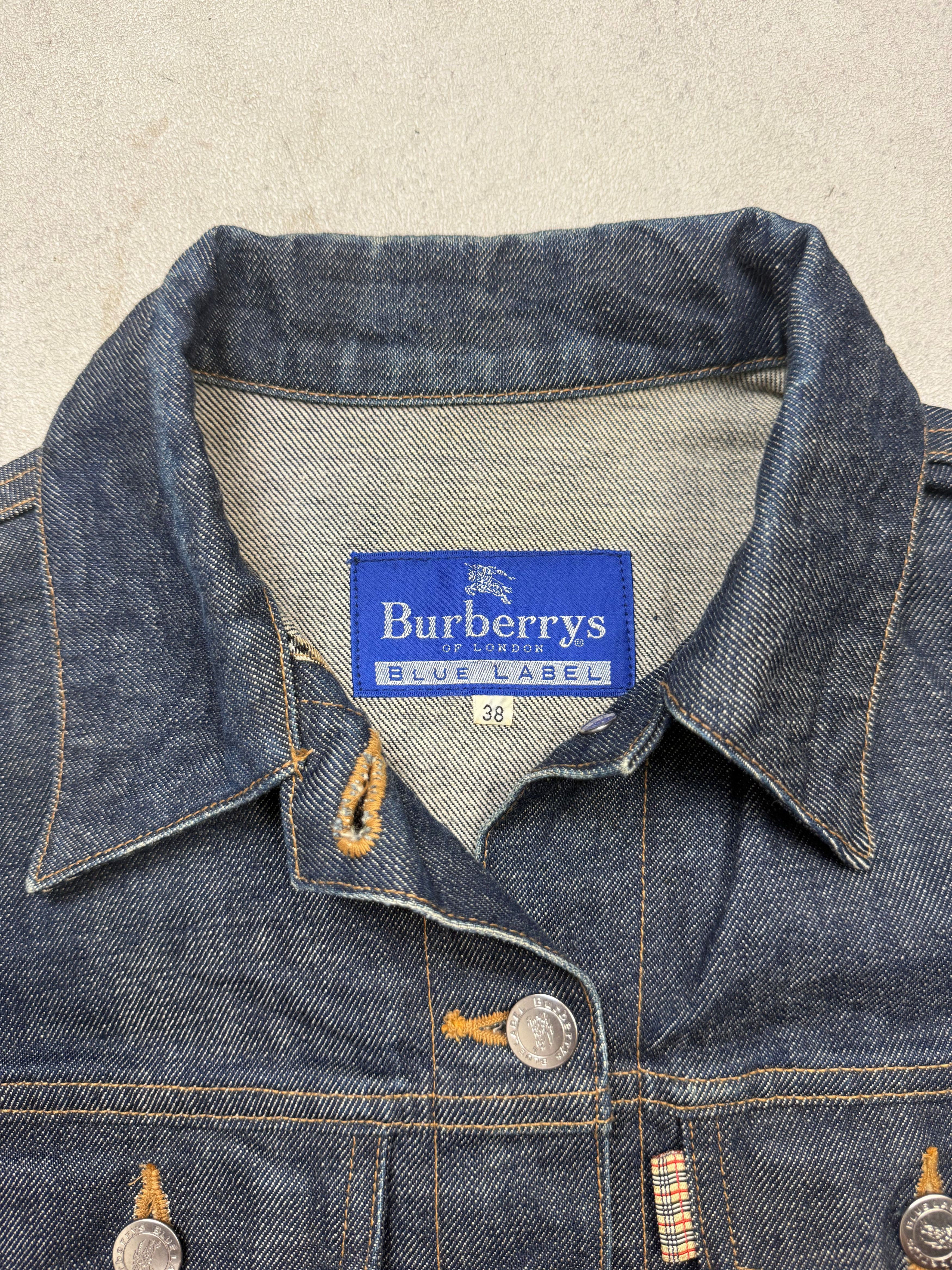 Burberry Vintage Burberry Denim Jacket Size XS / US 0-2 / IT 36-38 - 6 Thumbnail