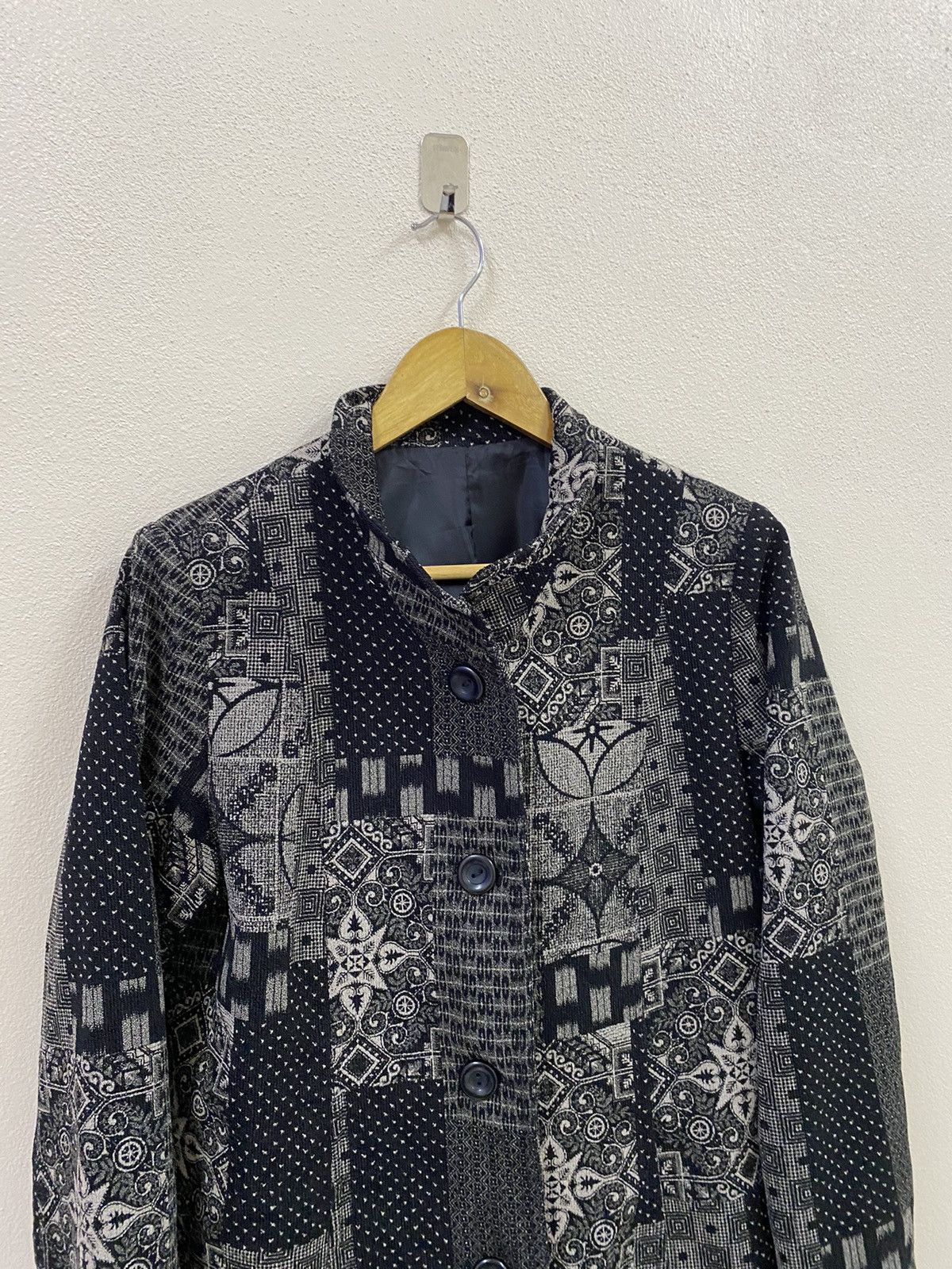 Japanese Brand × Vintage High Fashion Japanese Brand Jacket Size L / US 10 / IT 46 - 3 Thumbnail