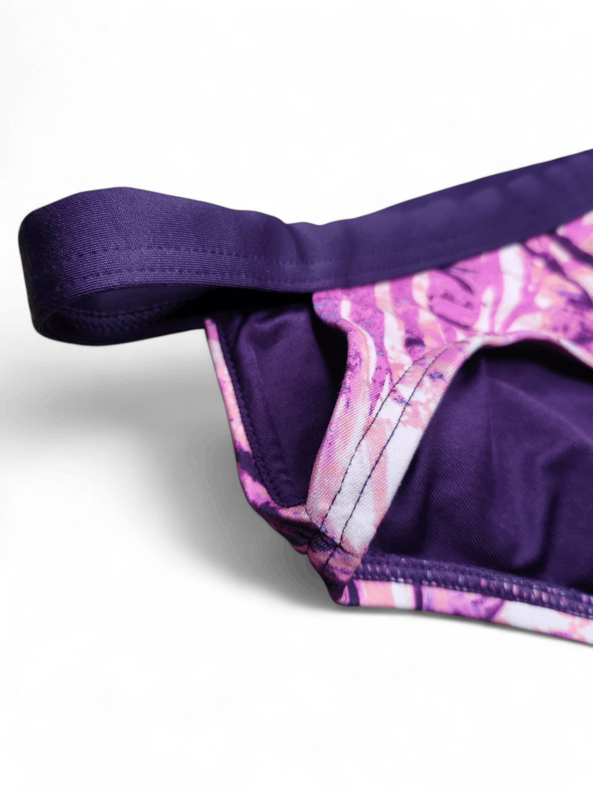 Other NWT Carmen Marc Valvo Strappy Passion Fruit Bikini Bottom LG Size ONE SIZE - 5 Thumbnail