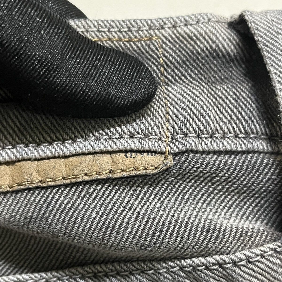 In The Attic × PPFM × THVM Punk Faded Black Thvm/Them Jeans Size US 28 / EU 44 - 13 Thumbnail