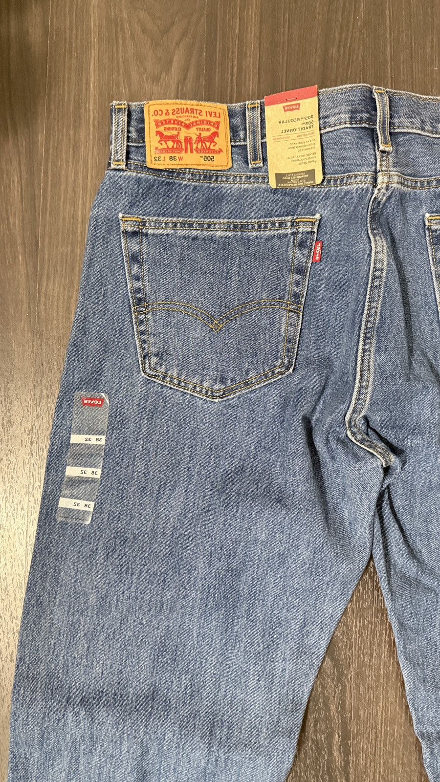 Levi's Bundle of brand new Levi jeans Size US 34 / EU 50 - 2 Thumbnail