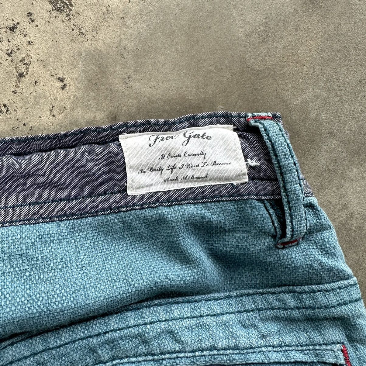 Japanese Brand × Vintage Rare🔥 Vtg Japanese Free Gate Casual Trousers Pants Size US 30 / EU 46 - 13 Thumbnail