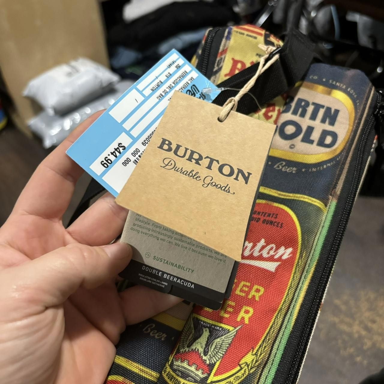 Burton burton double barrel beer holder Size ONE SIZE - 3 Thumbnail