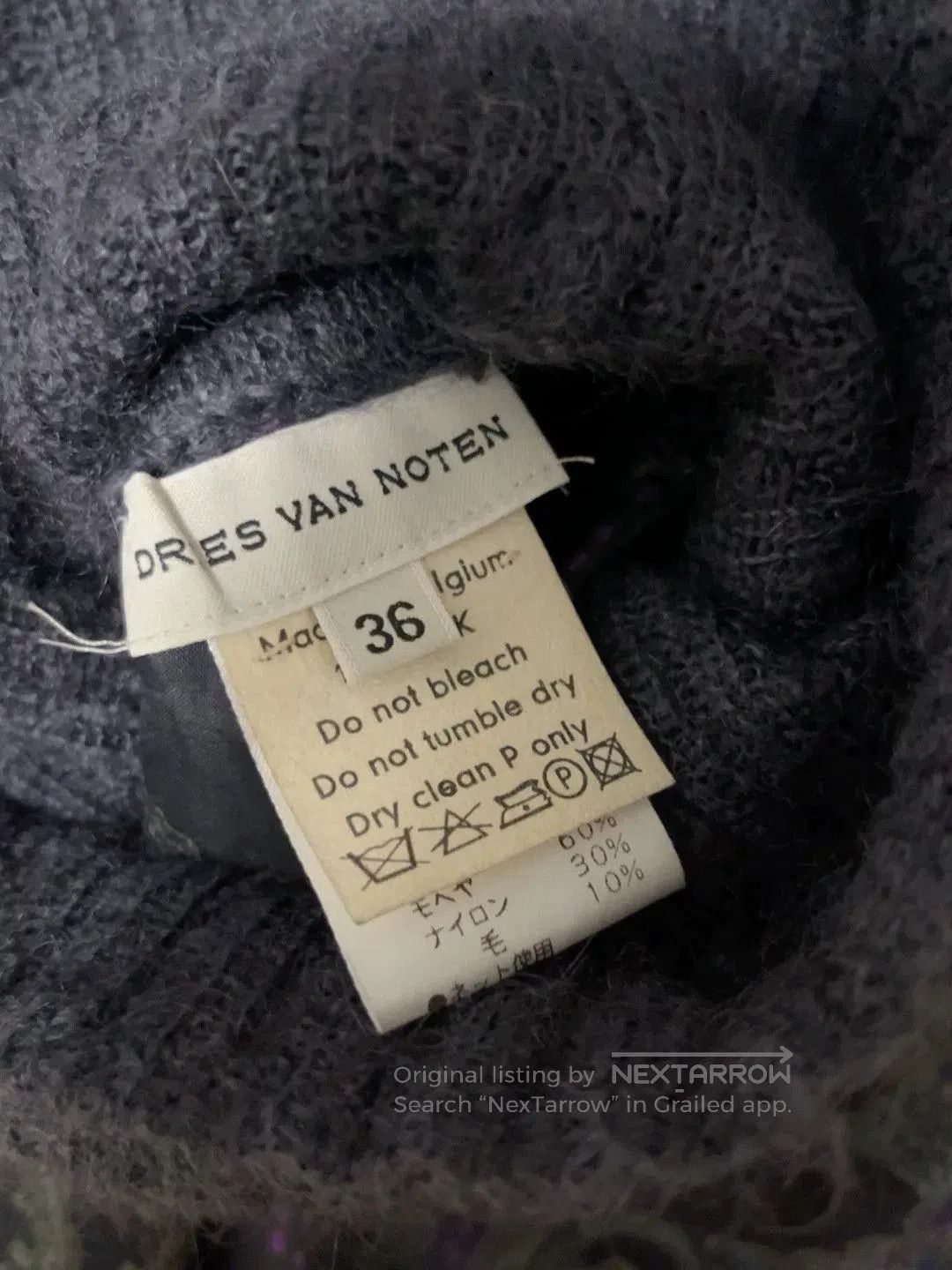 Dries Van Noten Dries Van Noten 1998 FW Silk Dress. Size XS / US 0-2 / IT 36-38 - 7 Thumbnail