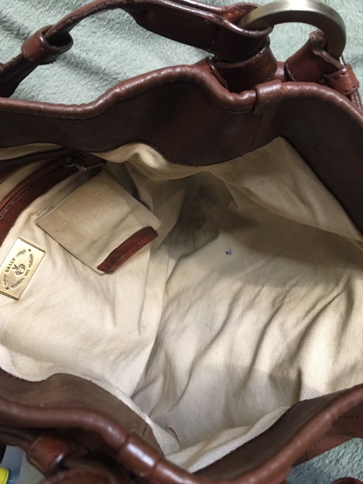 Bally BALLY Rhonda Leather Designer Shoulder Bag Size ONE SIZE - 8 Thumbnail