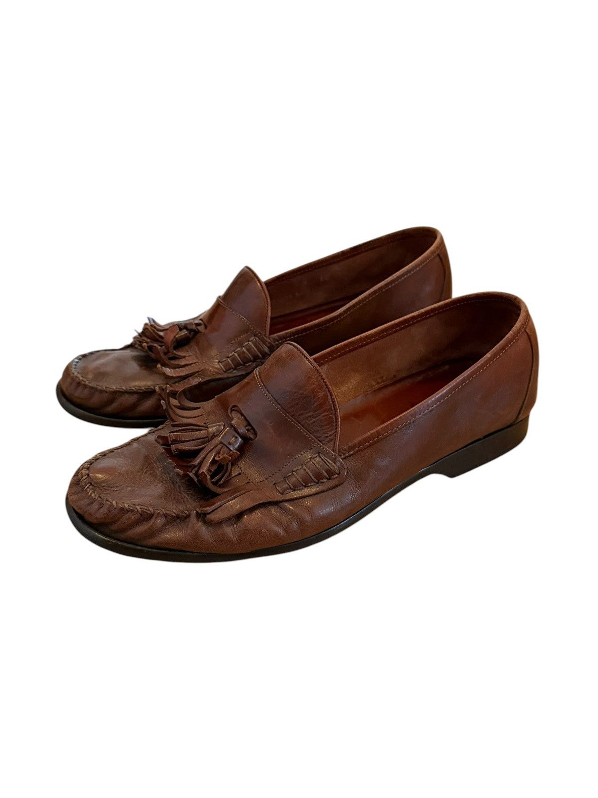 Bally Bally vintage leather tassel loafers size 10 Size US 10 / EU 43 - 8 Thumbnail