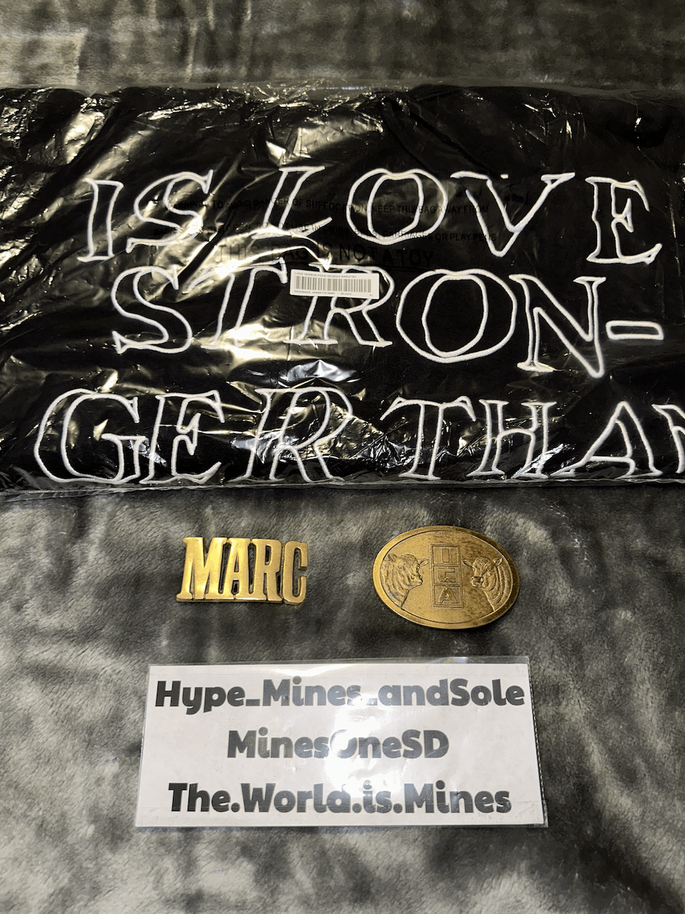 Supreme NWT Supreme Stronger Than Fear Hooded Sweatshirt - XL Size US XL / EU 56 / 4 - 2 Thumbnail