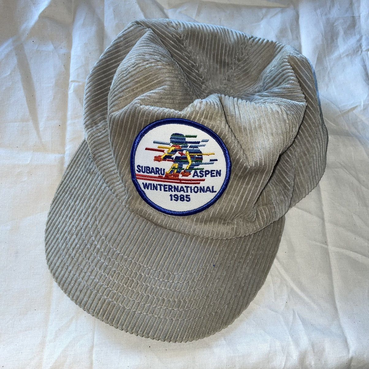 Vintage Vintage Corduroy Winternationals Snapback Hat Size ONE SIZE - 1 Thumbnail