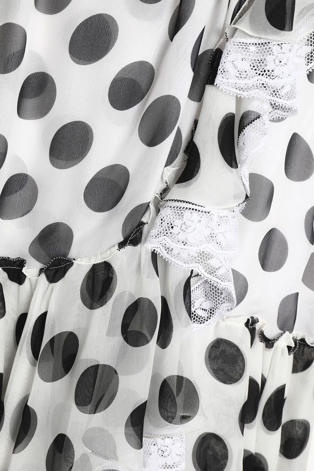 Dolce & Gabbana o1y0825 Mini Dress in White/Black Size XS / US 0-2 / IT 36-38 - 4 Thumbnail