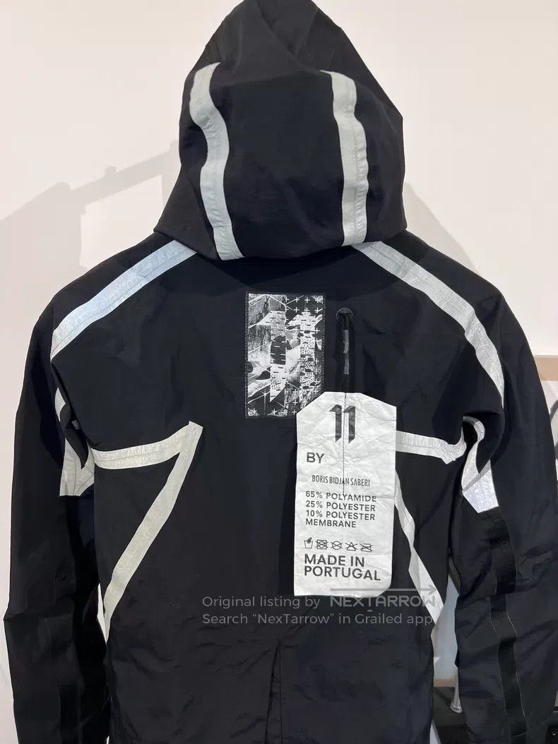 Boris Bidjan Saberi Boris Bidjan Saberi Longline waterproof jacket| Size US XS / EU 42 / 0 - 3 Thumbnail