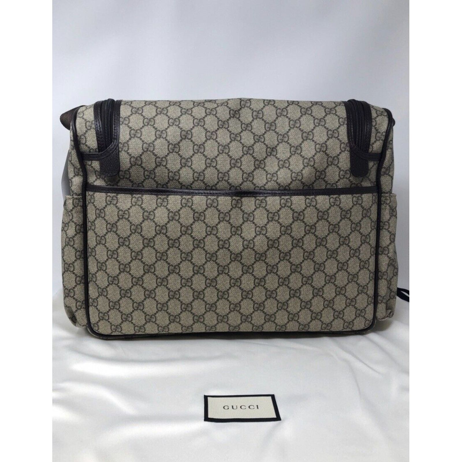 Gucci New Authentic GUCCI GG Supreme Diaper Bag Brand New! Size ONE SIZE - 9 Thumbnail