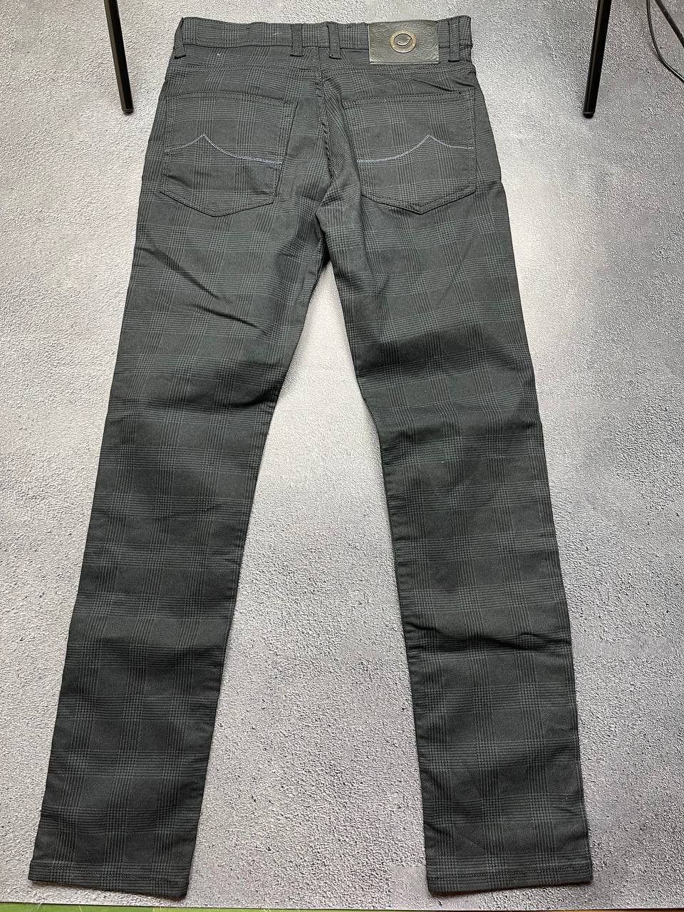 Other Rare Luxury Handmade Checked Jeans Pants Denim Jacob Cohen. Size US 30 / EU 46 - 2 Thumbnail
