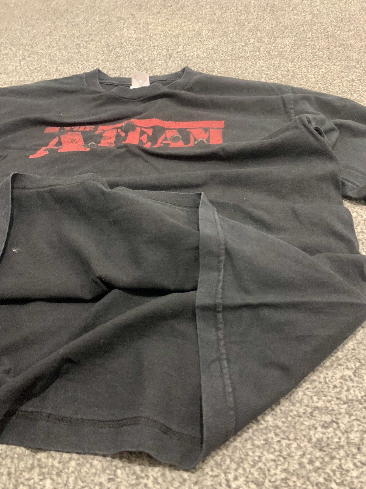 Vintage The “A Team” Series 90’s Logo Longsleeve Size US L / EU 52-54 / 3 - 3 Thumbnail