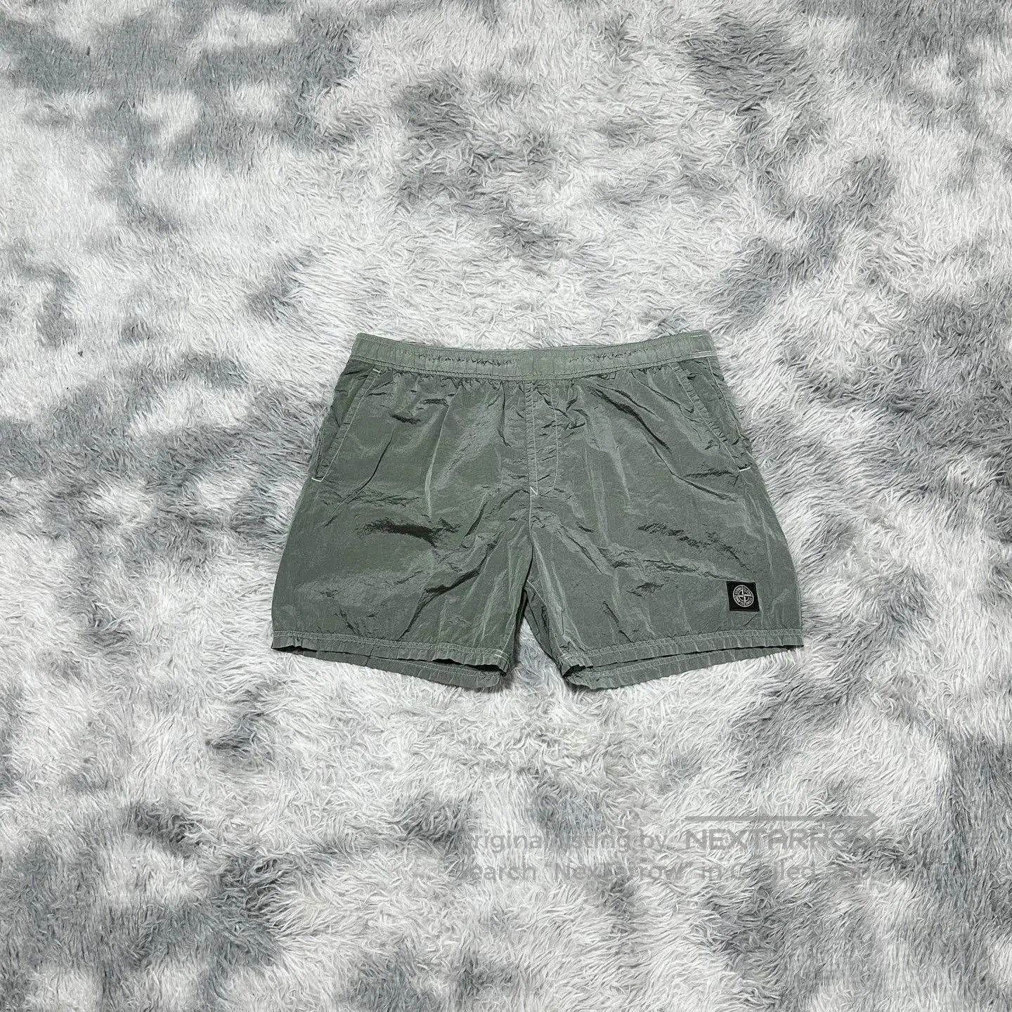 Stone Island Stone Island 25SS Metallic Nylon Shorts. Size US 40 / EU 56 - 1 Thumbnail