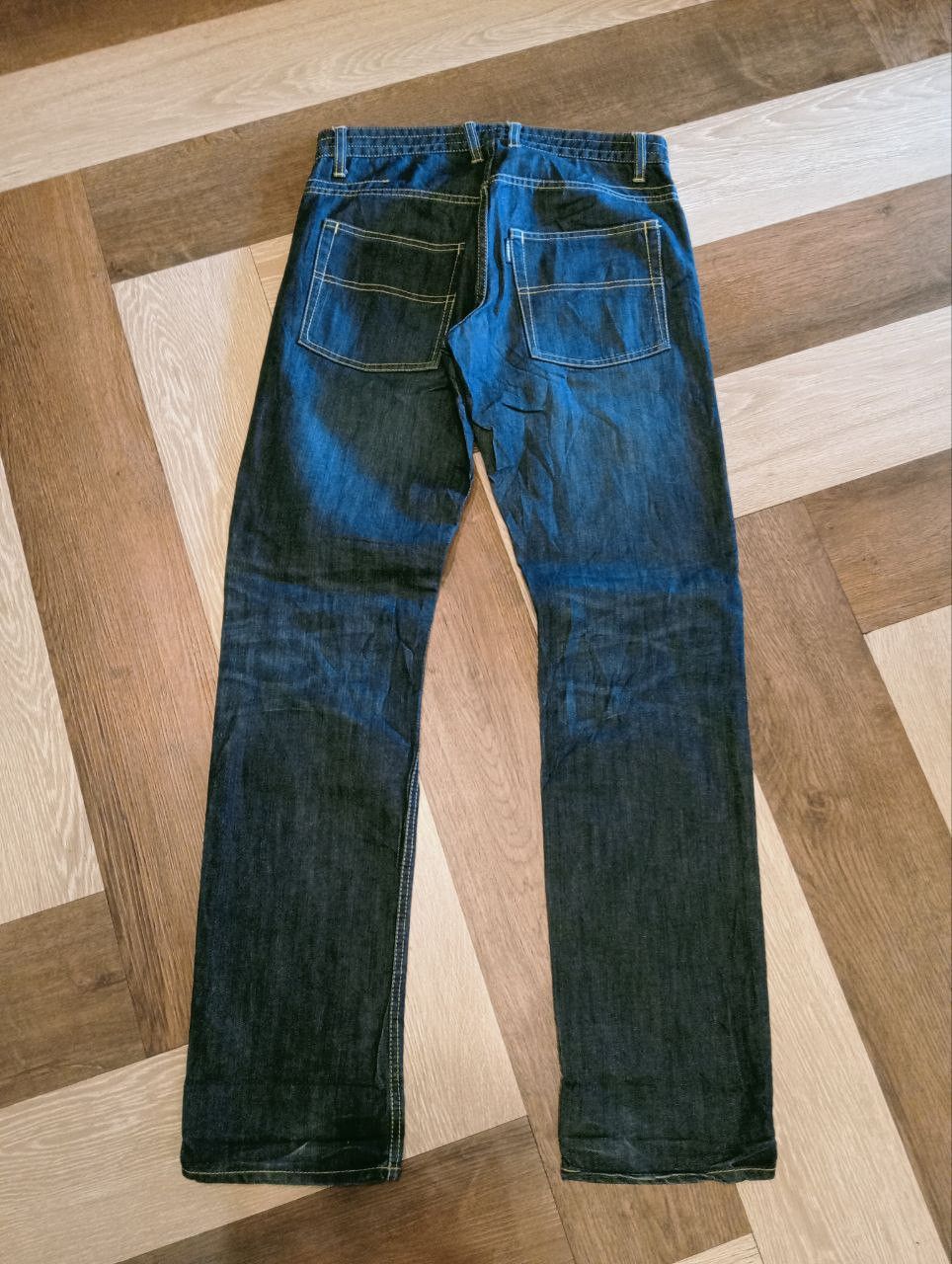 Katharine Hamnett London VINTAGE HAMNETT MODEL DDD INDIGO JEANS Size US 31 - 8 Thumbnail