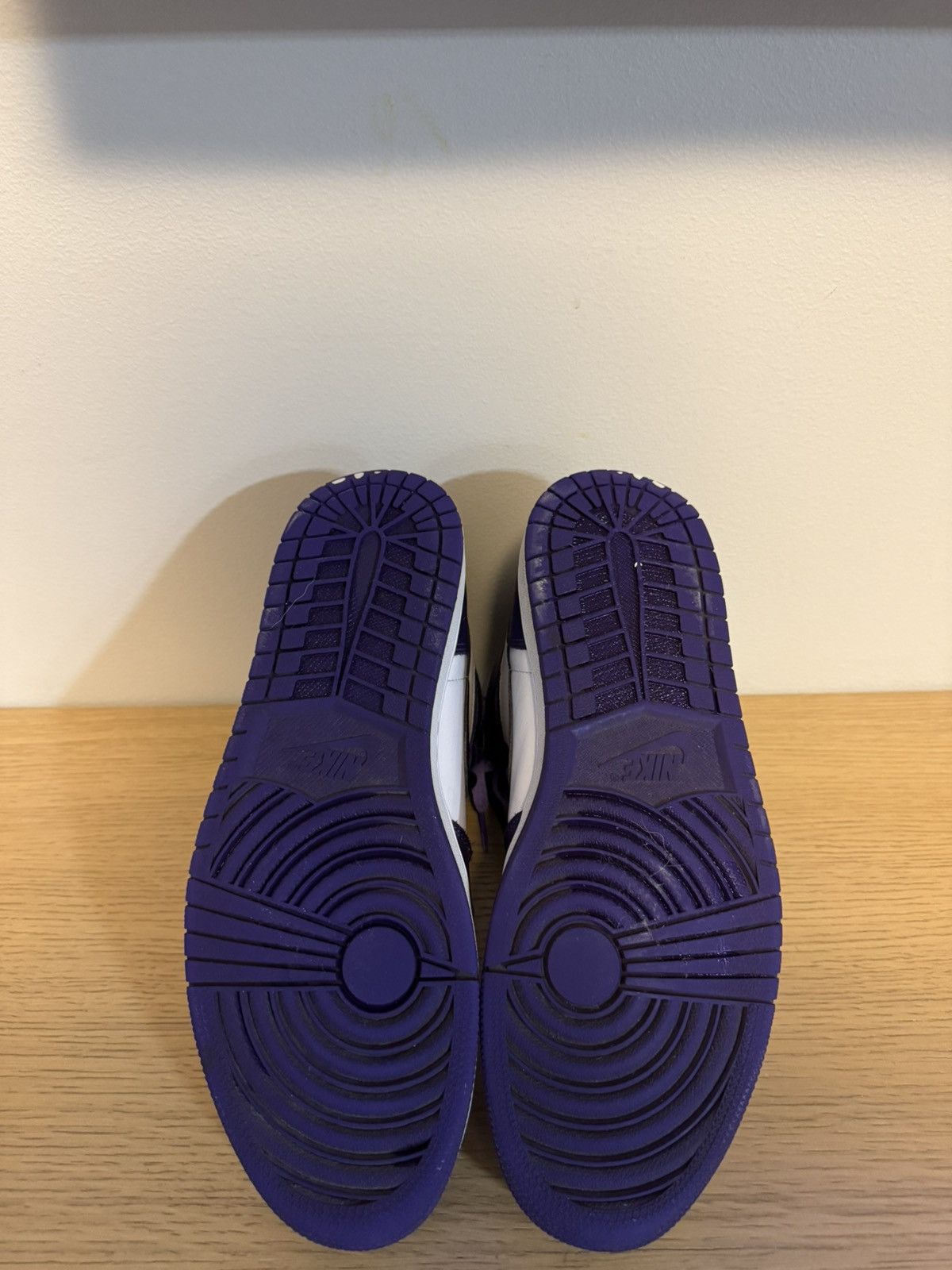 Jordan Brand Jordan 1 Retro Hight Court Purple White Size US 12.5 / EU 45-46 - 7 Thumbnail