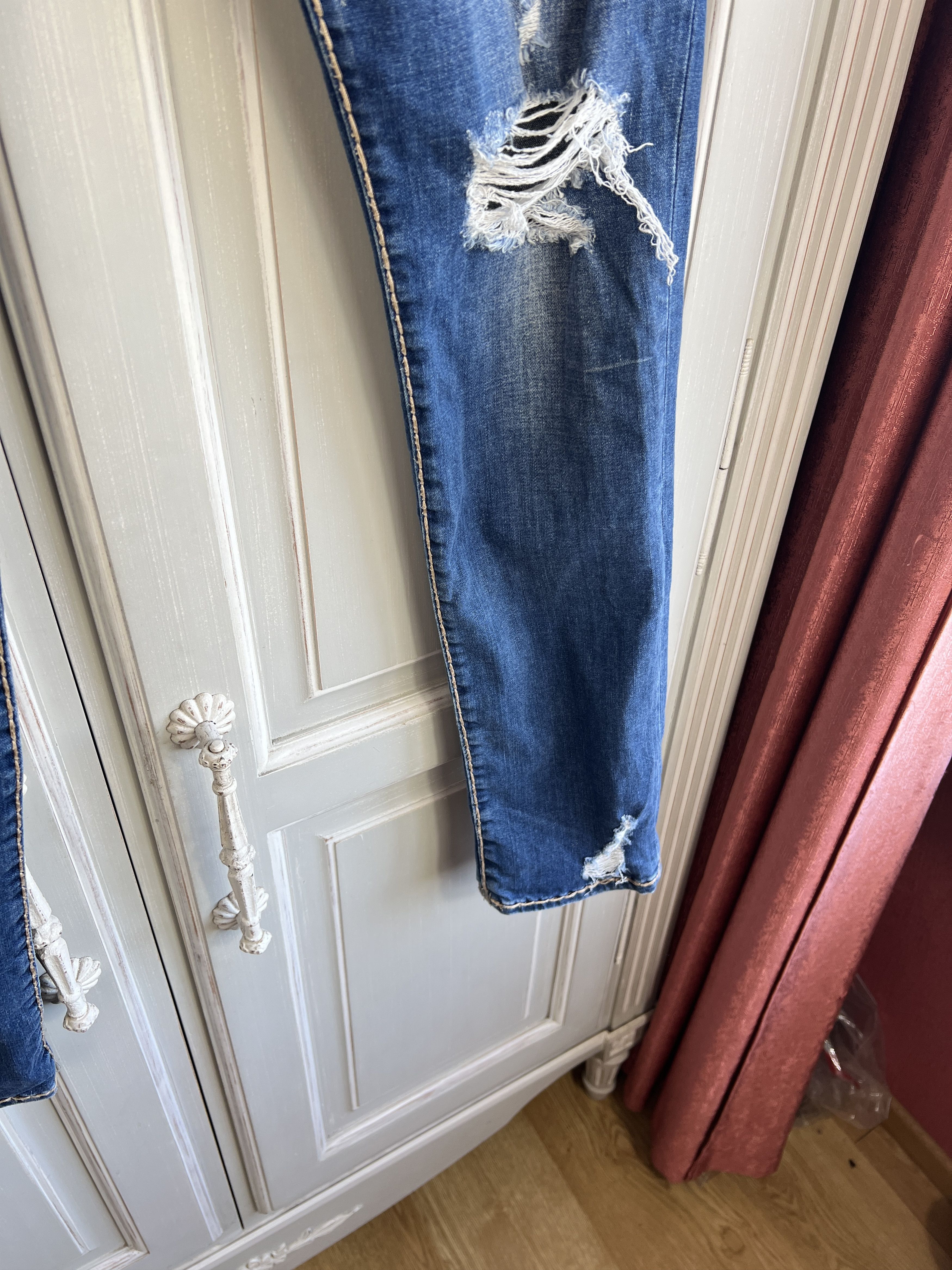 If Six Was Nine × Le Grande Bleu (L.G.B.) × True Religion TRUE RELIGION SKINNY FIT JEANS Size US 33 - 4 Thumbnail