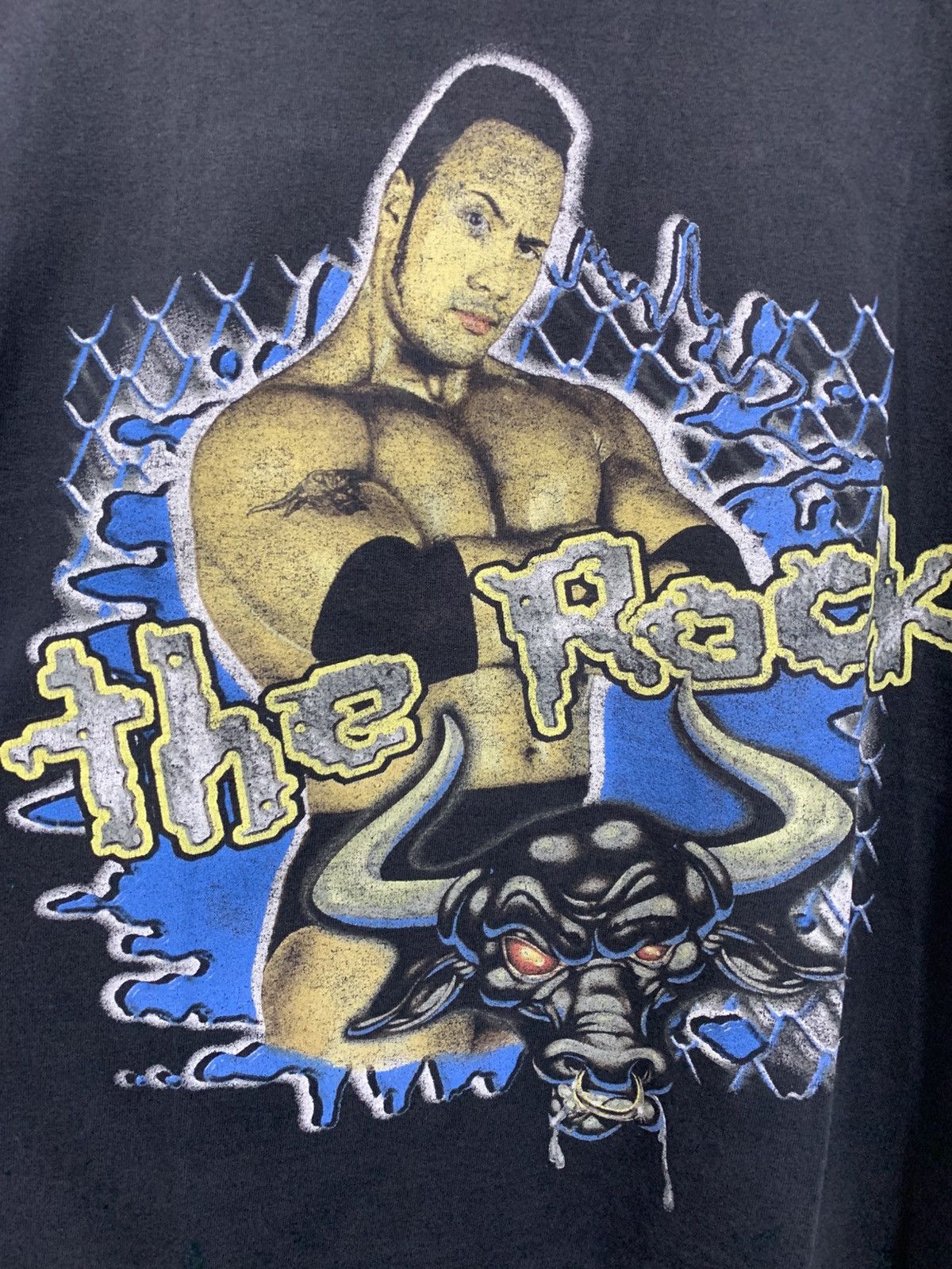 Vintage × WWE × WWF Vintage WWF The Rock 1999 Size US L / EU 52-54 / 3 - 2 Thumbnail