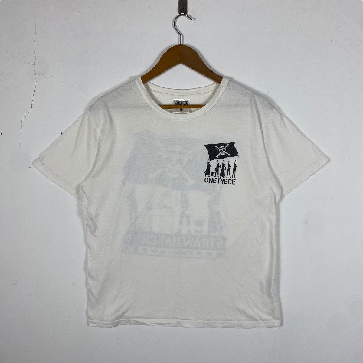 Anime × Japanese Brand Vintage ONE PIECE Romance Dawn Anime Movie Tee Shirt Large Size US L / EU 52-54 / 3 - 3 Thumbnail