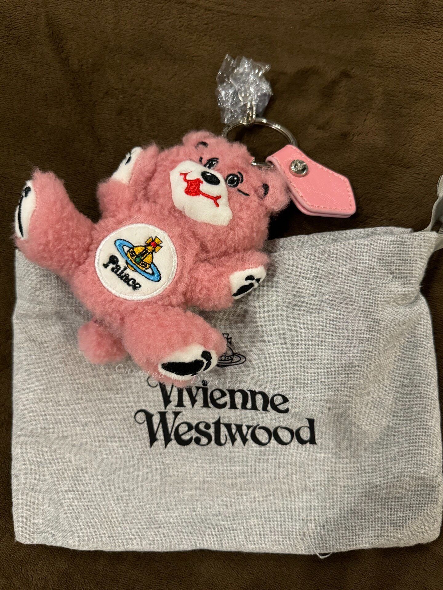 Vivienne Westwood Vivienne Westwood Palace Pink Bear Pendant Size ONE SIZE - 1 Thumbnail