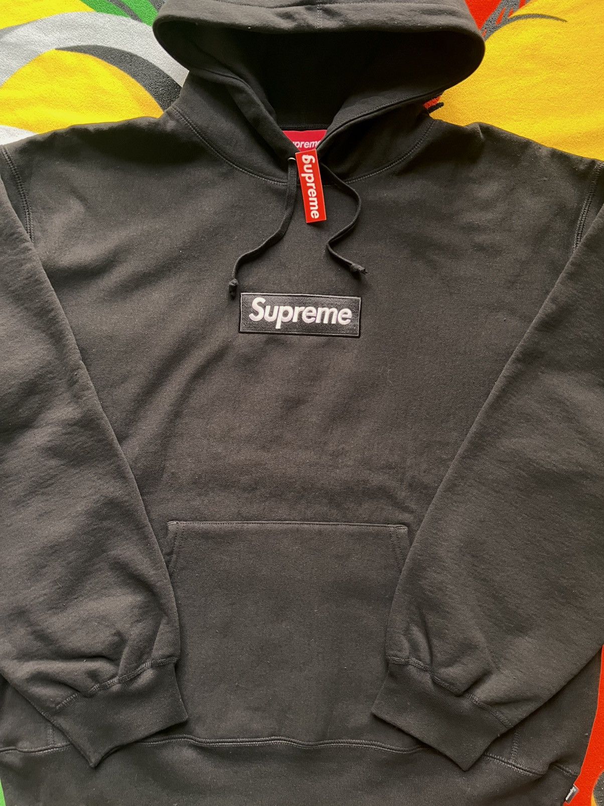 Supreme XXL Supreme Box Logo Hooded Sweatshirt – Black (FW25) Size US XXL / EU 58 / 5 - 9 Thumbnail