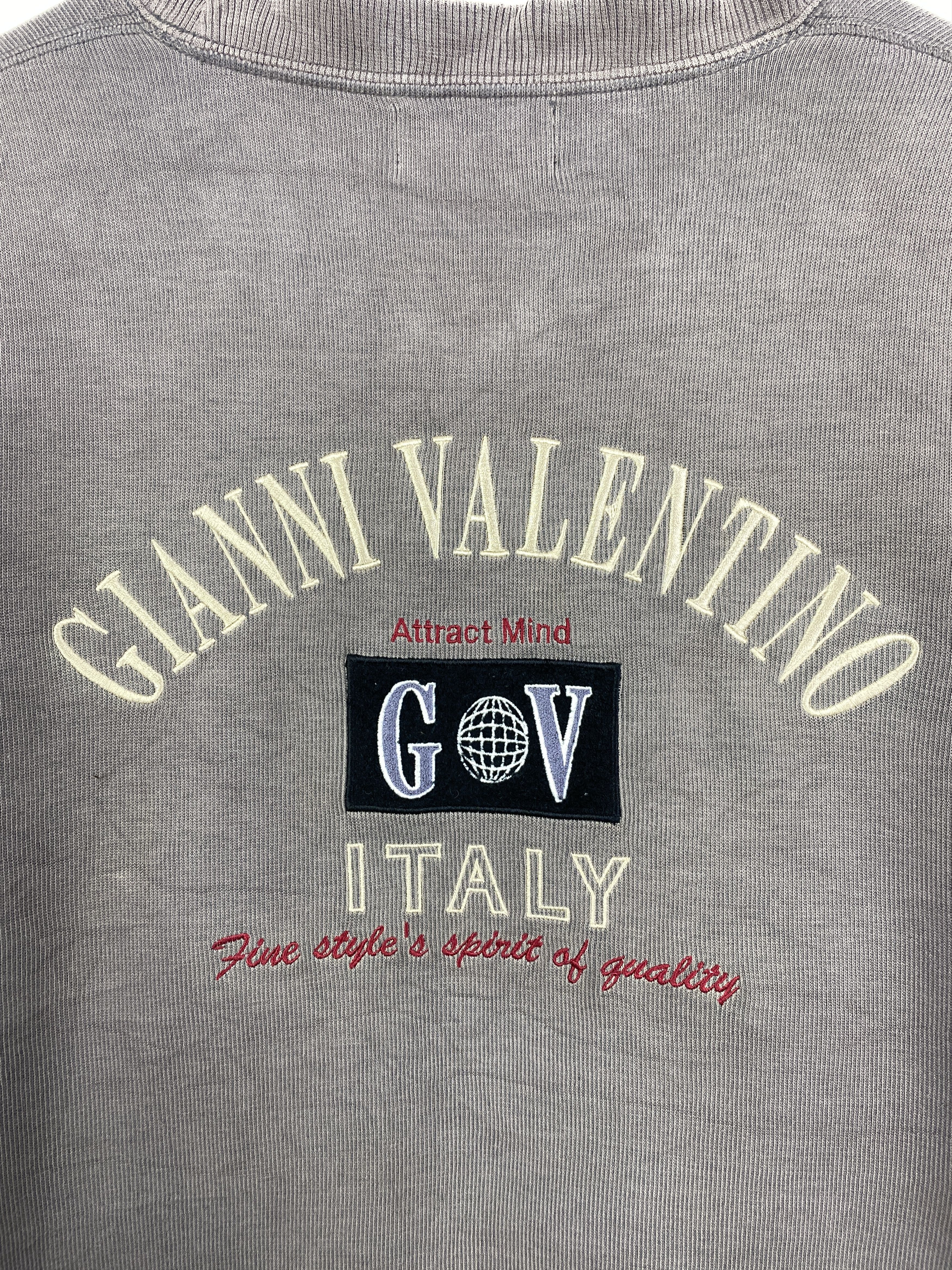 Gianni Valentino Vintage Gianni Valentino Faded Sweatshirt SH0204 Size US XL / EU 56 / 4 - 11 Thumbnail