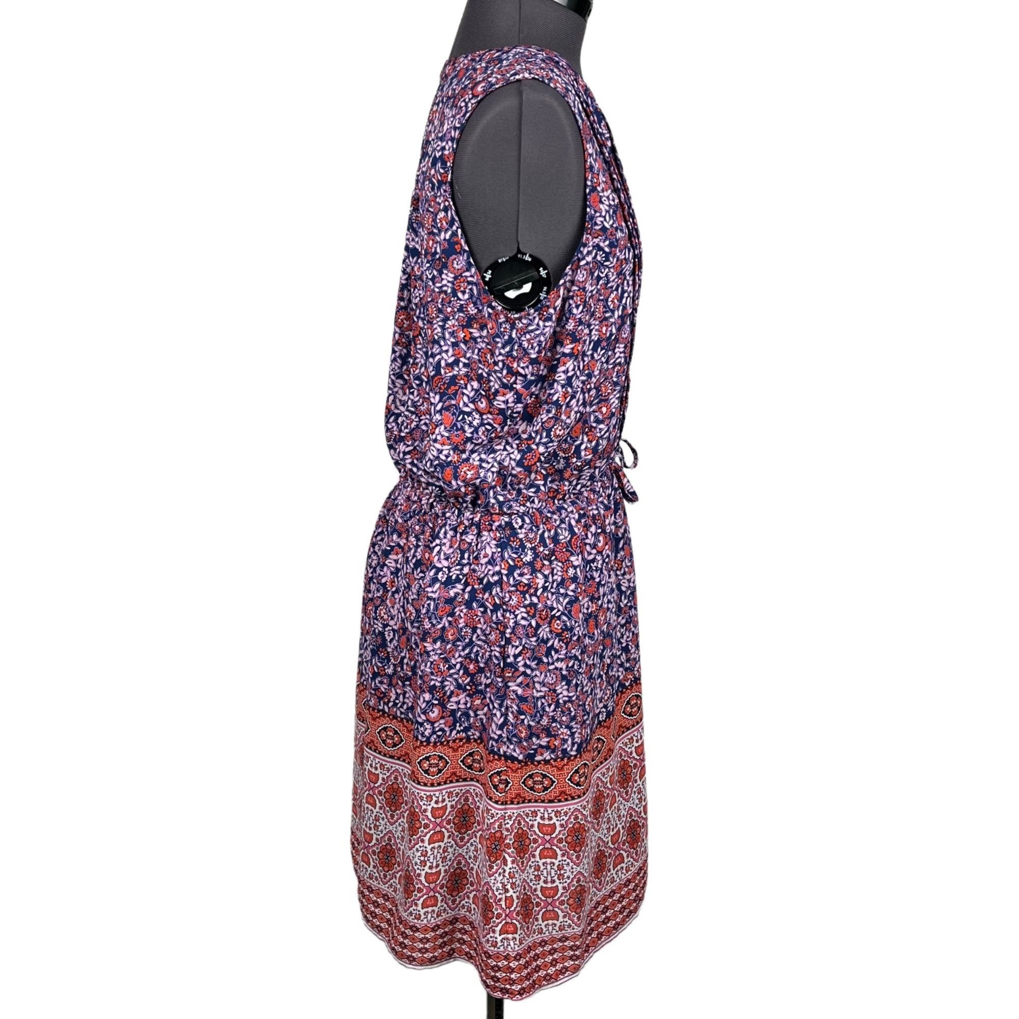 Gap Gap Women's Sleeveless Dress Elastic/Drawstring Waist Floral Size M / US 6-8 / IT 42-44 - 5 Thumbnail