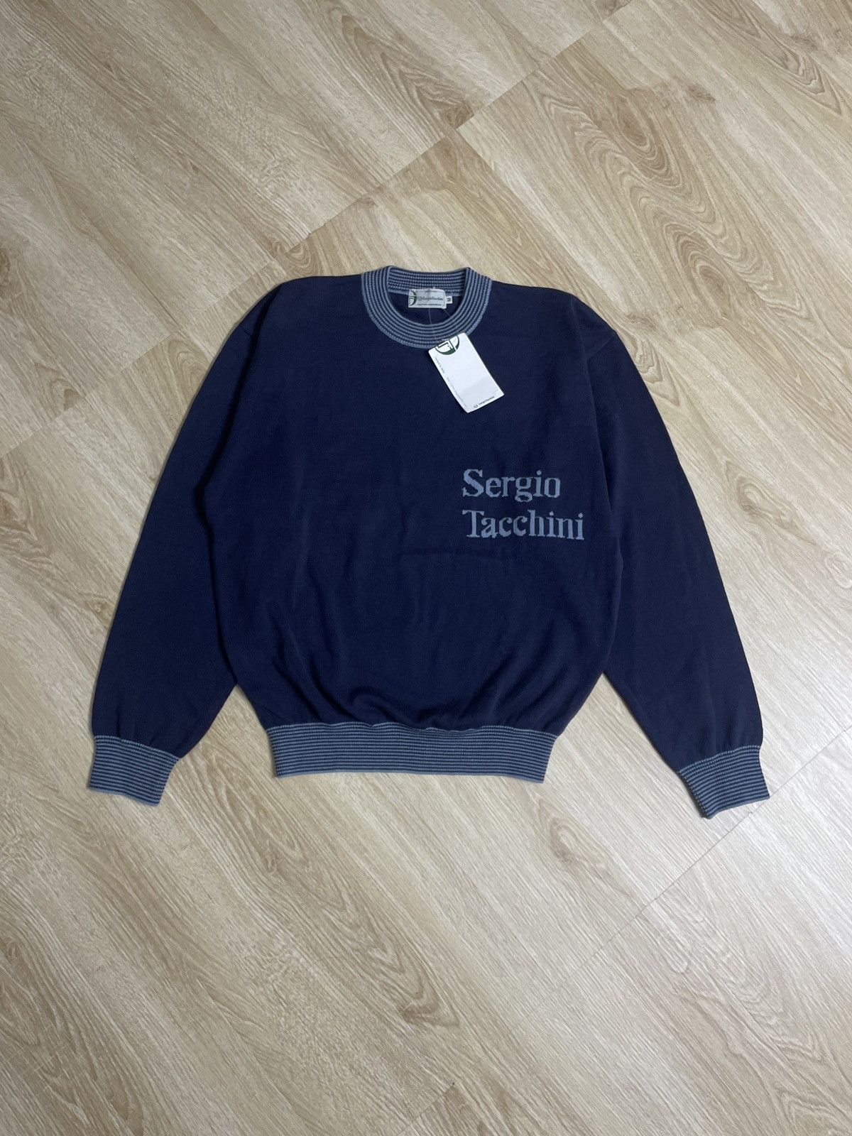 Japanese Brand × Sergio Tacchini Sergio Tacchini sweatshirt Size US M / EU 48-50 / 2 - 1 Thumbnail