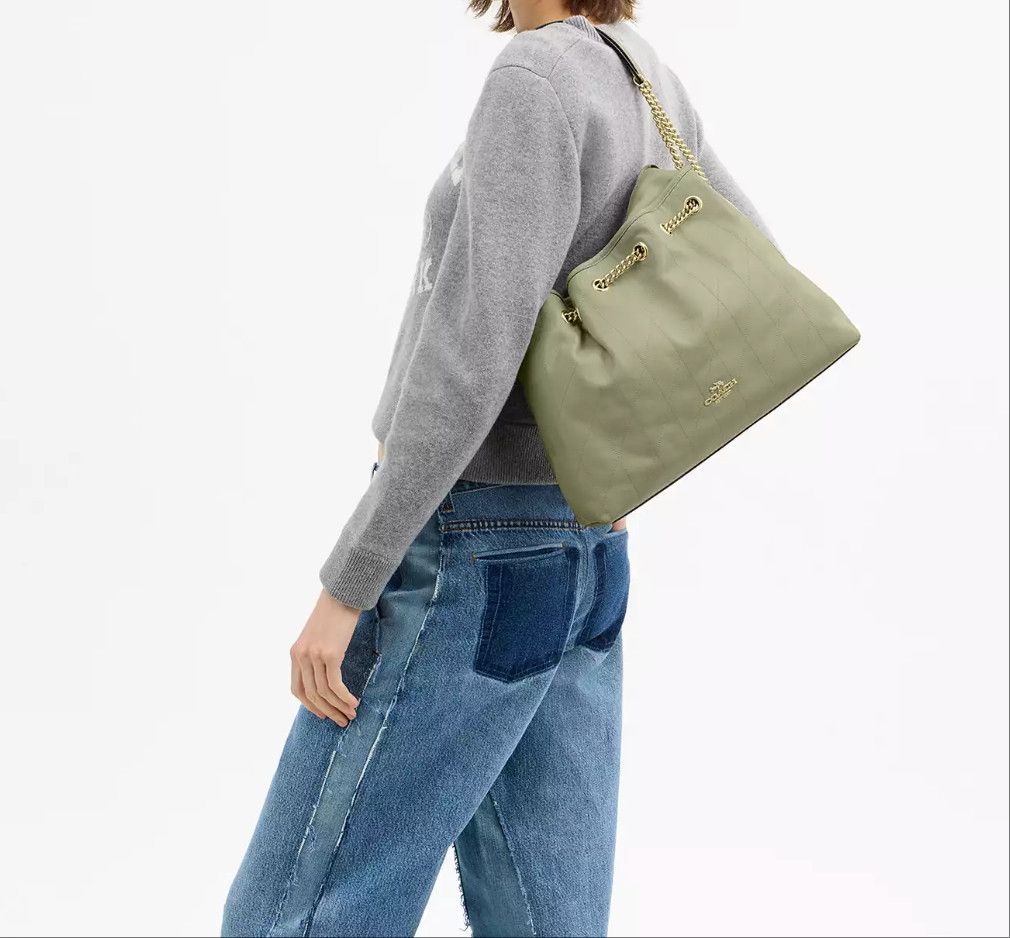 Coach Evelyn Shoulder Bag With Quilting CDR00 Size ONE SIZE - 11 Thumbnail