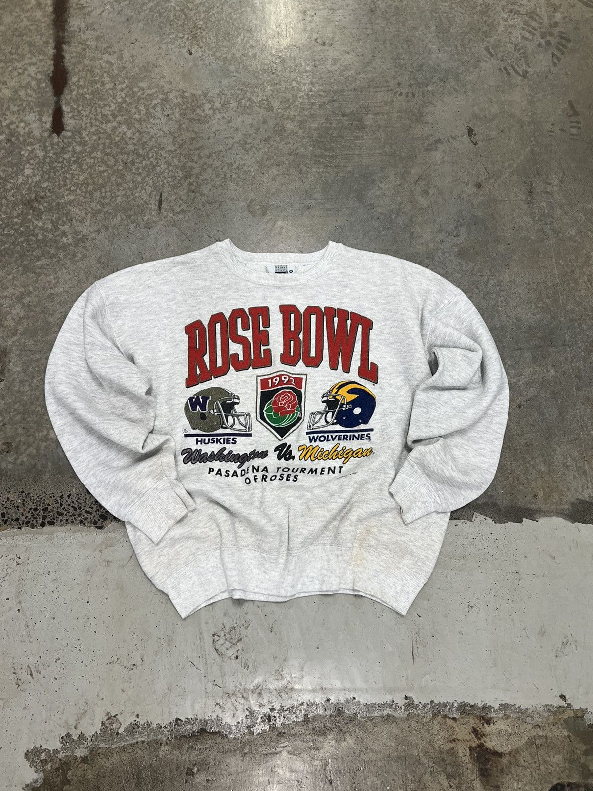 Vintage 1999 Rose Bowl crewneck sweatshirt Size US XL / EU 56 / 4 - 1 Thumbnail