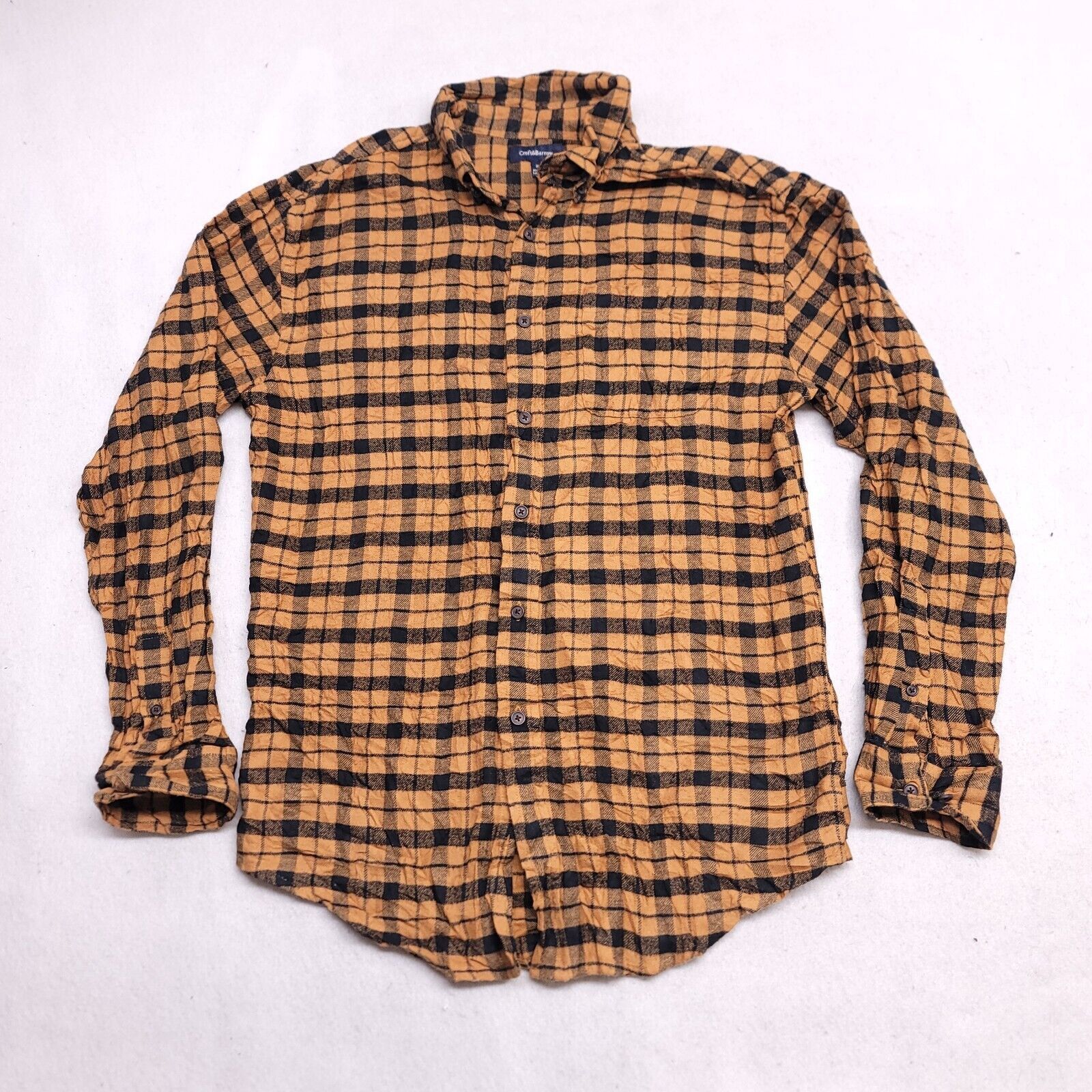 Croft & Barrow Croft & Barrow Tartan Flannel Shirt Mens Size Small S Yellow Size US S / EU 44-46 / 1 - 2 Thumbnail