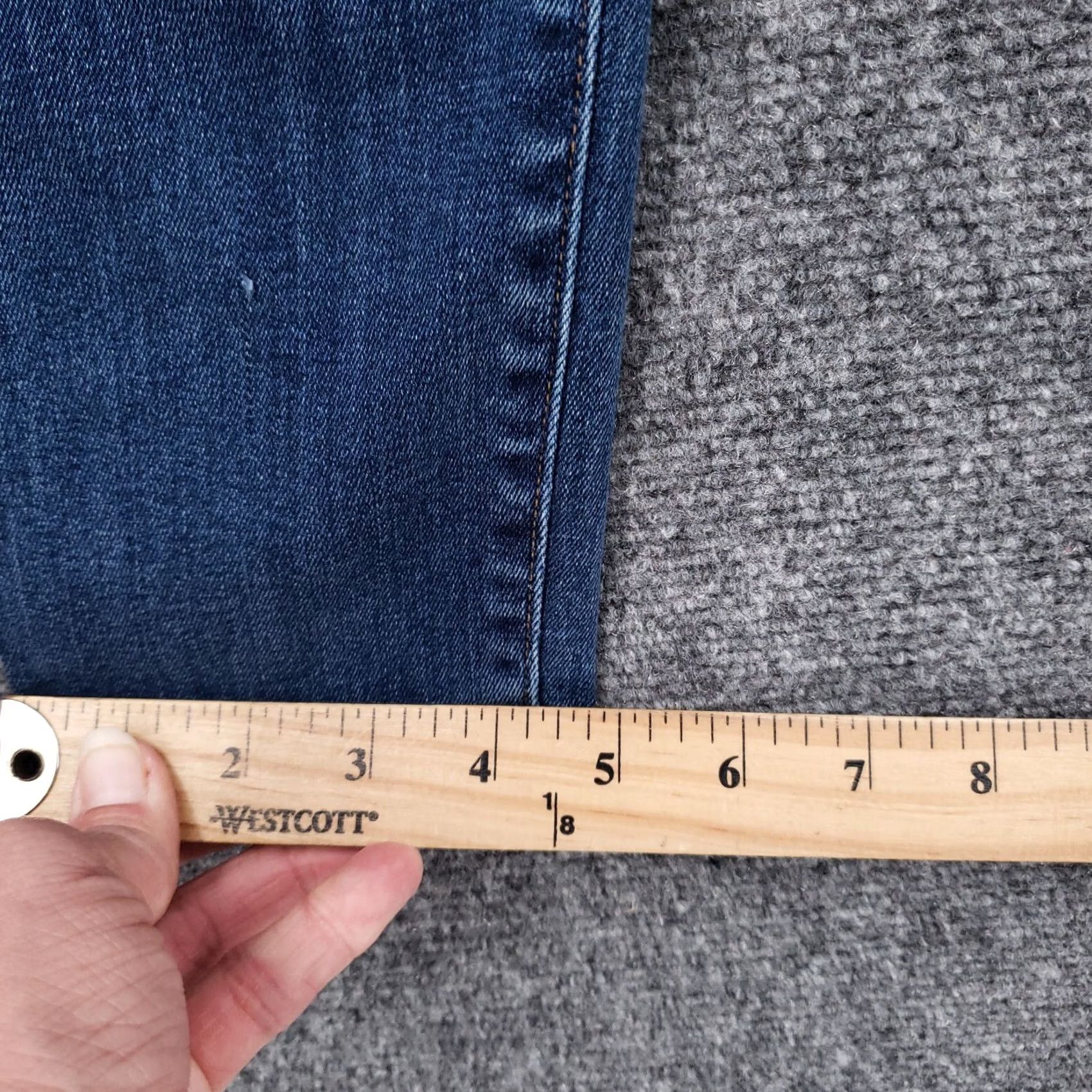 Madewell Madewell Jeans Womens 27 Blue High Rise Skinny Stretch Medium Wash Denim Jeans Women Tailored Comfort Pockets 5-Pocket Size 27" / US 4 / IT 40 - 4 Thumbnail