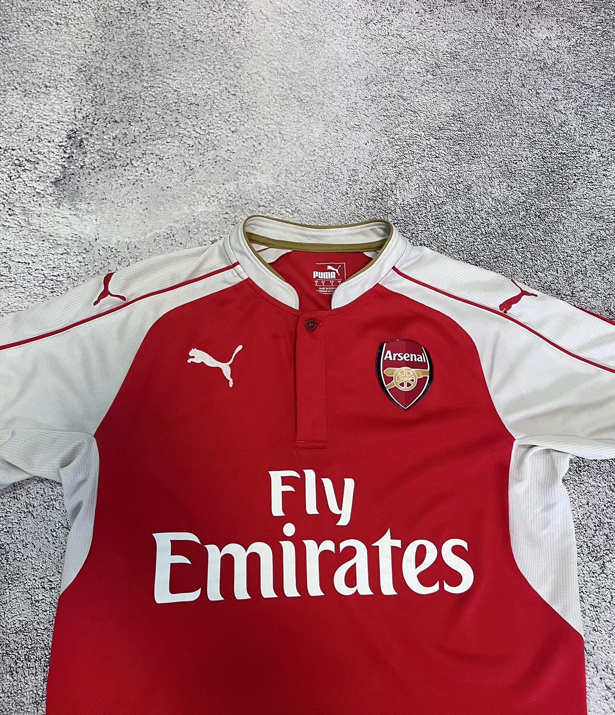 Puma Puma Arsenal London 2015/2016 Jersey Football Soccer Home Size US S / EU 44-46 / 1 - 2 Thumbnail