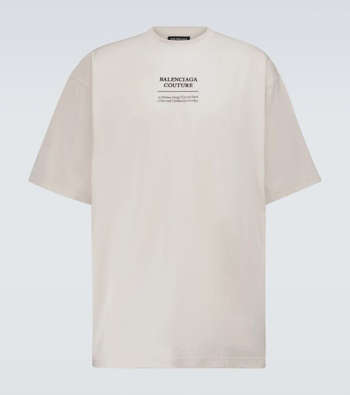 o1mt1gz0424 Couture Boxy T-Shirt in Cream