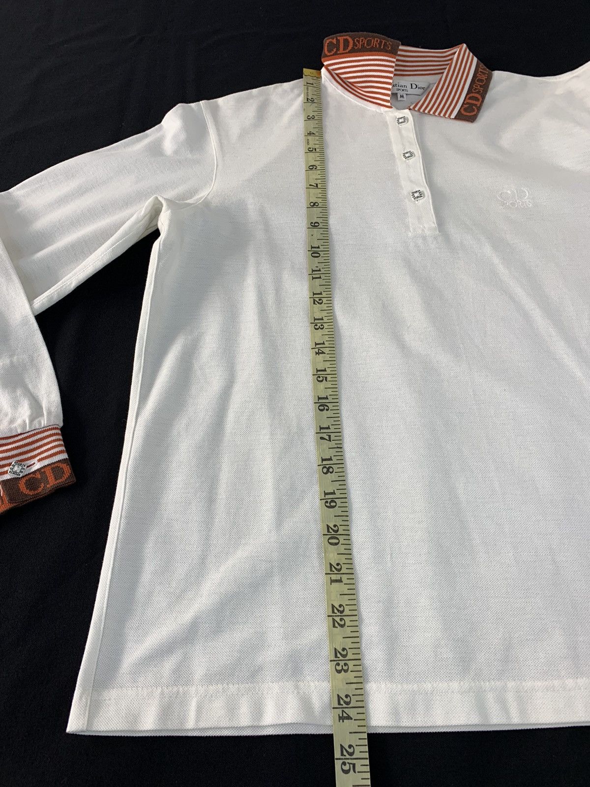 Christian Dior Monsieur Christian Dior Sport Plain Longsleeve Polo Tee T-shirt Size US M / EU 48-50 / 2 - 10 Thumbnail