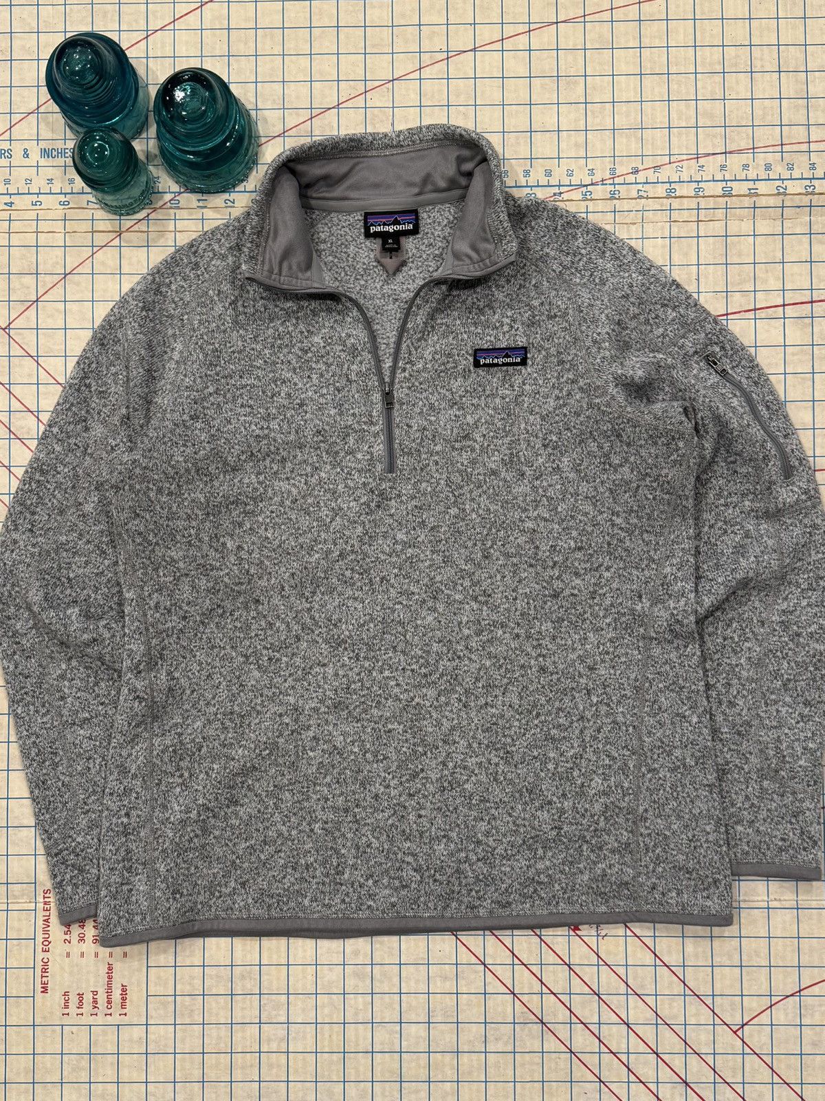 Patagonia Patagonia Better Sweater 1/4 Zip Women’s XL Heather Gray Size XL / US 12-14 / IT 48-50 - 2 Thumbnail