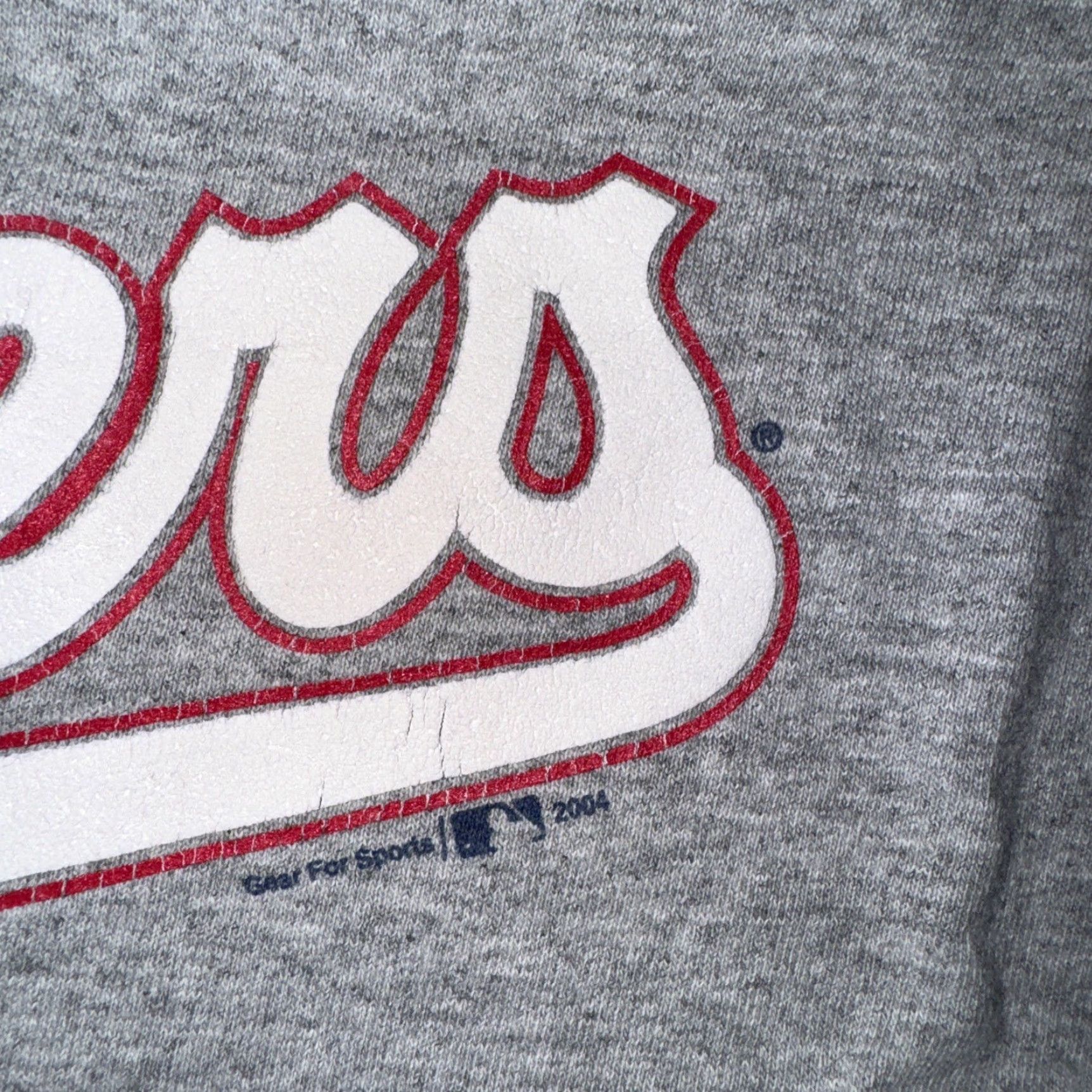 Vintage VINTAGE LA Dodgers T-Shirt Gear For Sports 2XL Men Grey Doubling: 24X31 2004 Y2K Dodgers Fan Shirt Womens? Size US XXL / EU 58 / 5 - 4 Thumbnail