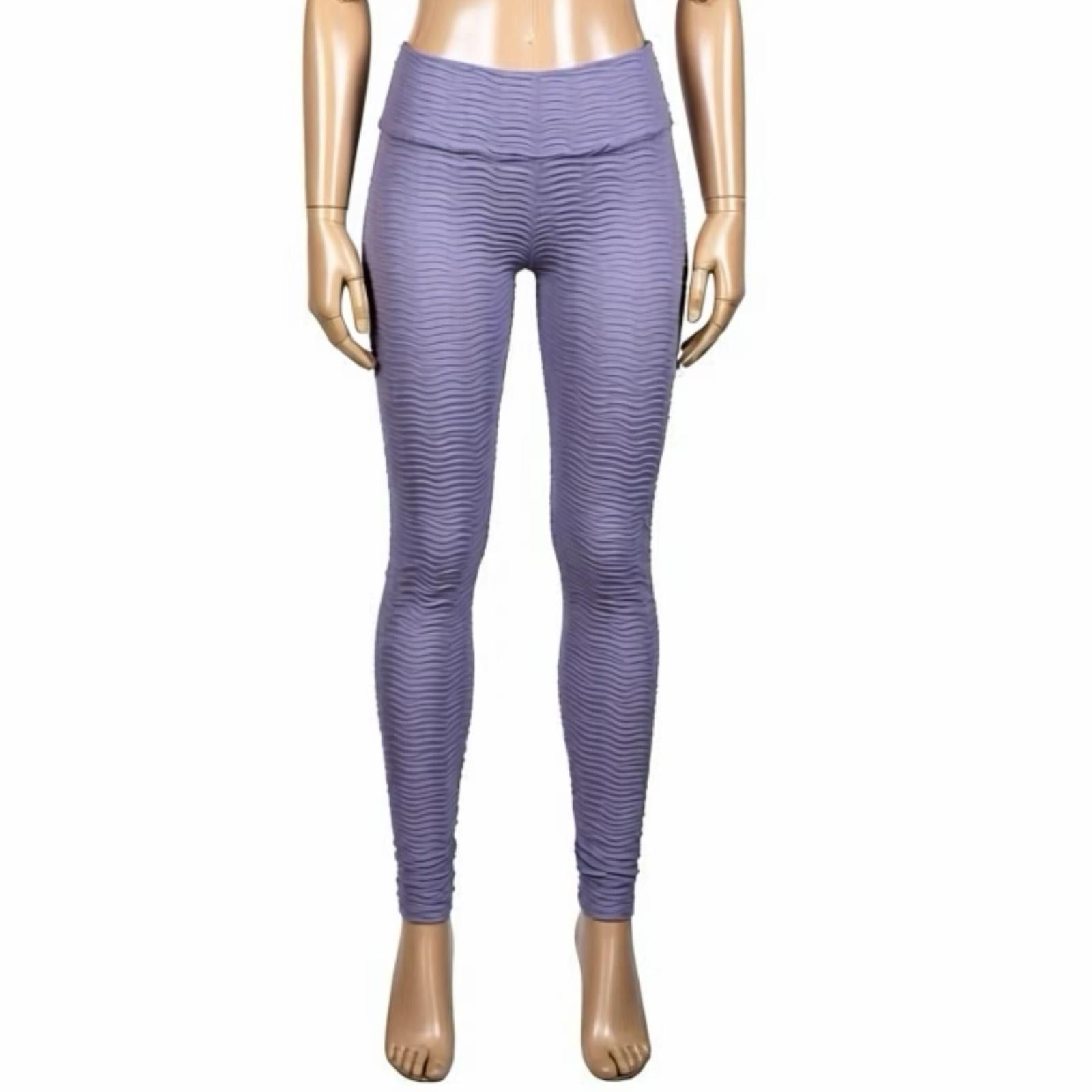 Other Booty By Brabants Original Textured High Waisted Leggings OS Size 30" / US 8 / IT 44 - 3 Thumbnail